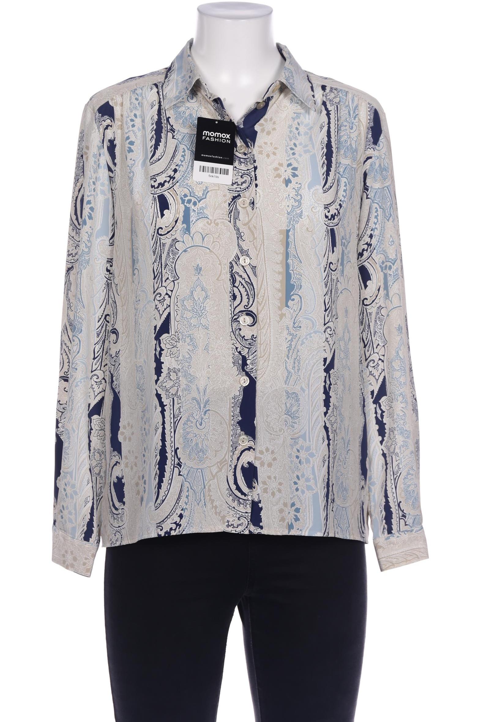 

Frank Walder Damen Bluse, blau, Gr. 40