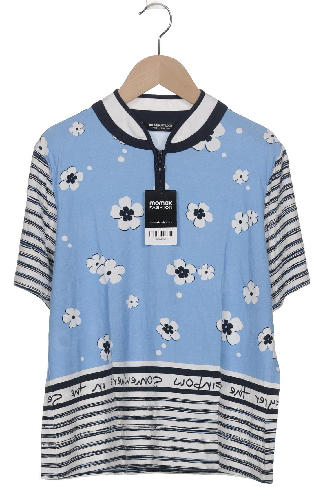 

Frank Walder Damen T-Shirt, blau, Gr. 38