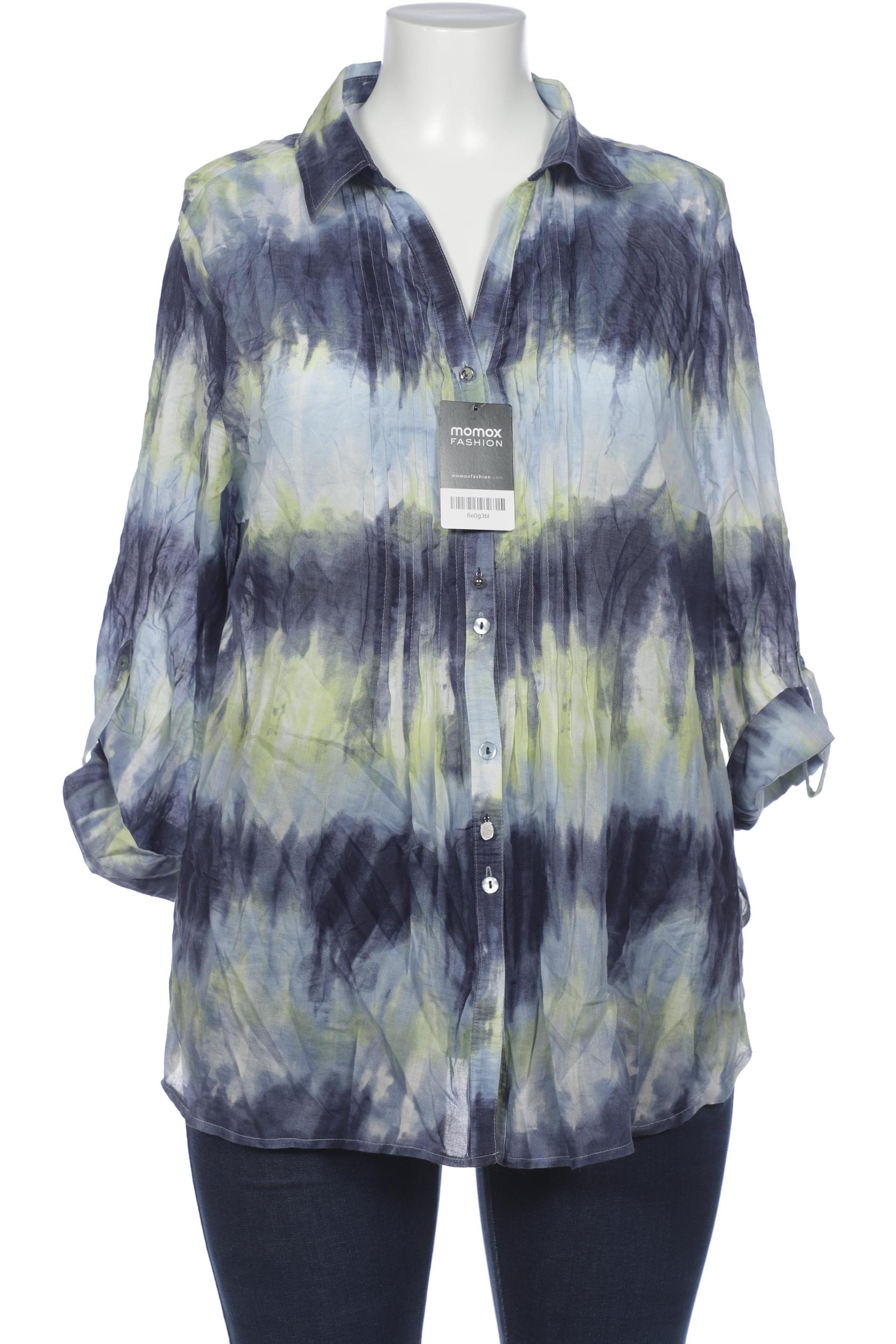 

Frank Walder Damen Bluse, blau, Gr. 46