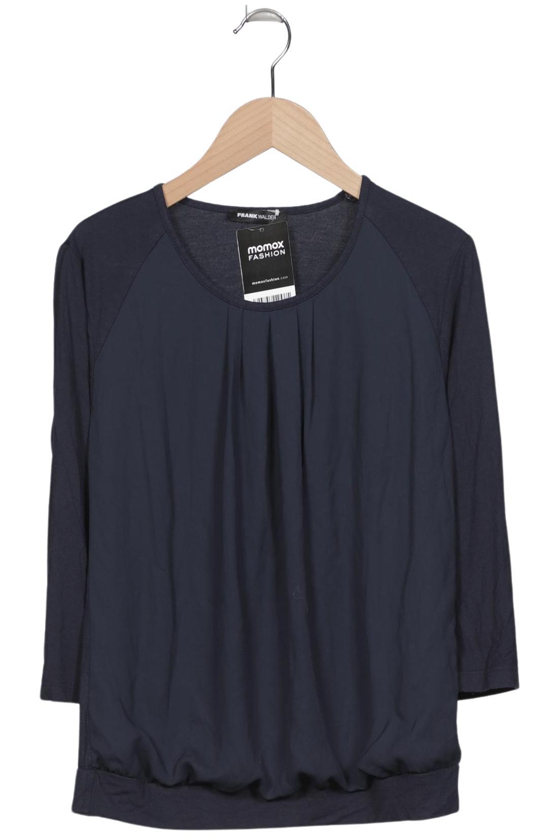 

Frank Walder Damen Langarmshirt, marineblau, Gr. 36