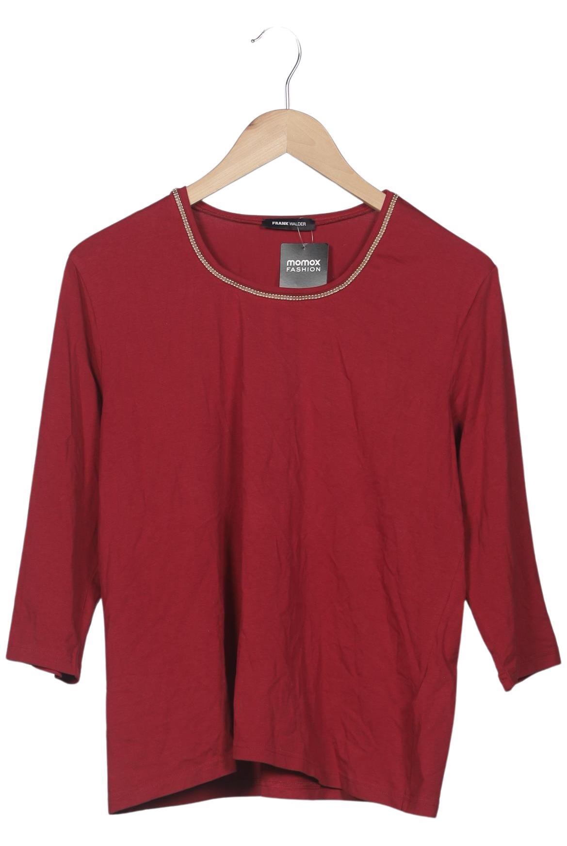 

Frank Walder Damen Langarmshirt, rot, Gr. 44
