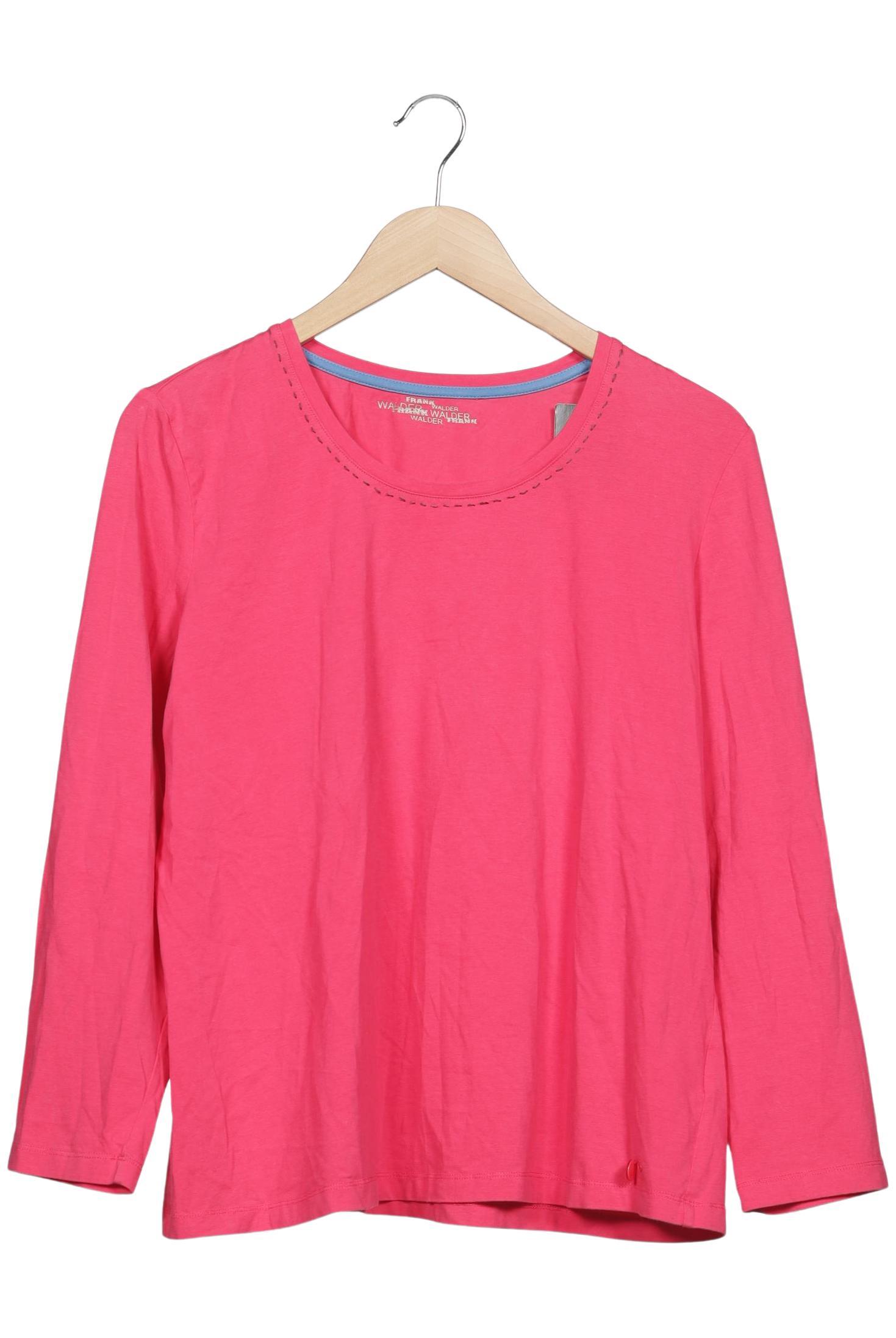 

Frank Walder Damen Langarmshirt, pink, Gr. 48