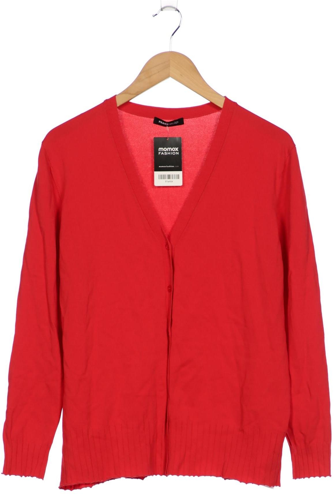 

Frank Walder Damen Strickjacke, rot, Gr. 46