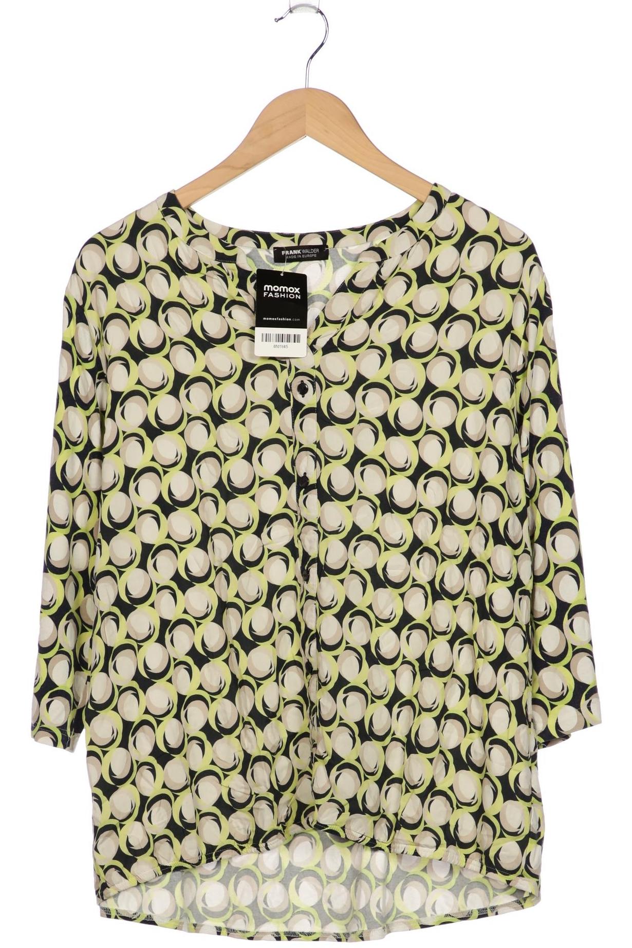 

Frank Walder Damen Langarmshirt, grün, Gr. 48
