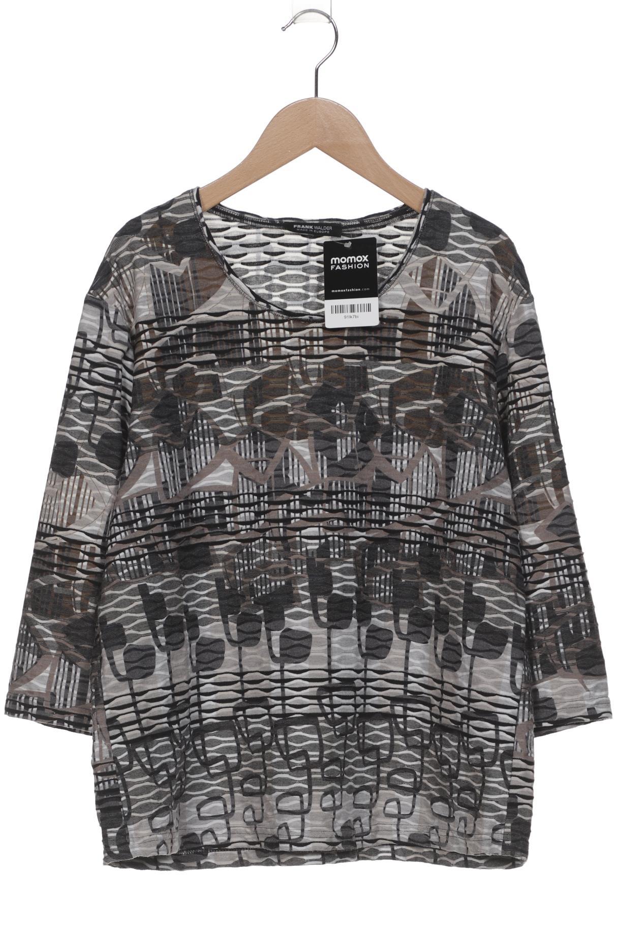 

Frank Walder Damen Langarmshirt, grau, Gr. 42