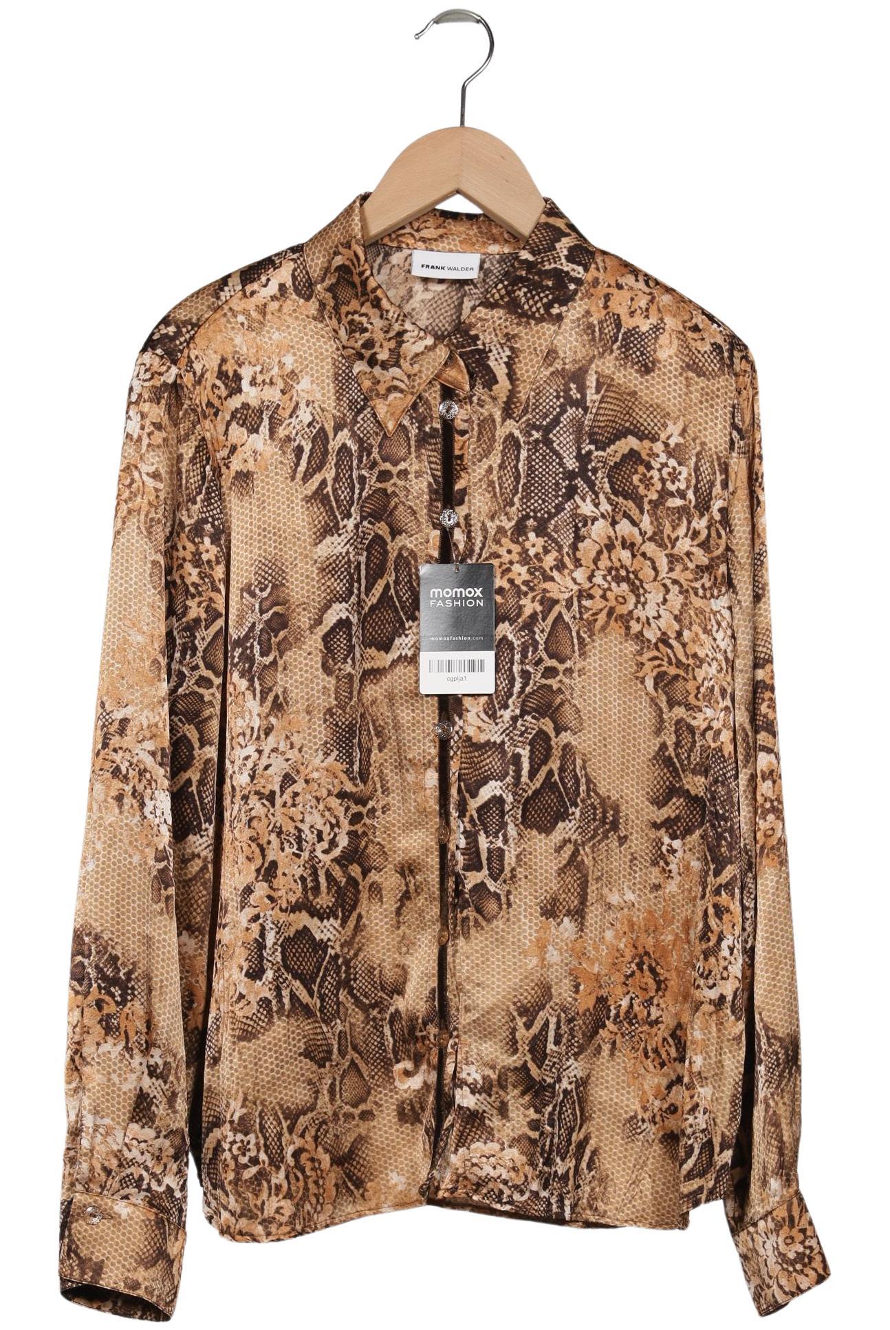 

Frank Walder Damen Bluse, braun, Gr. 42