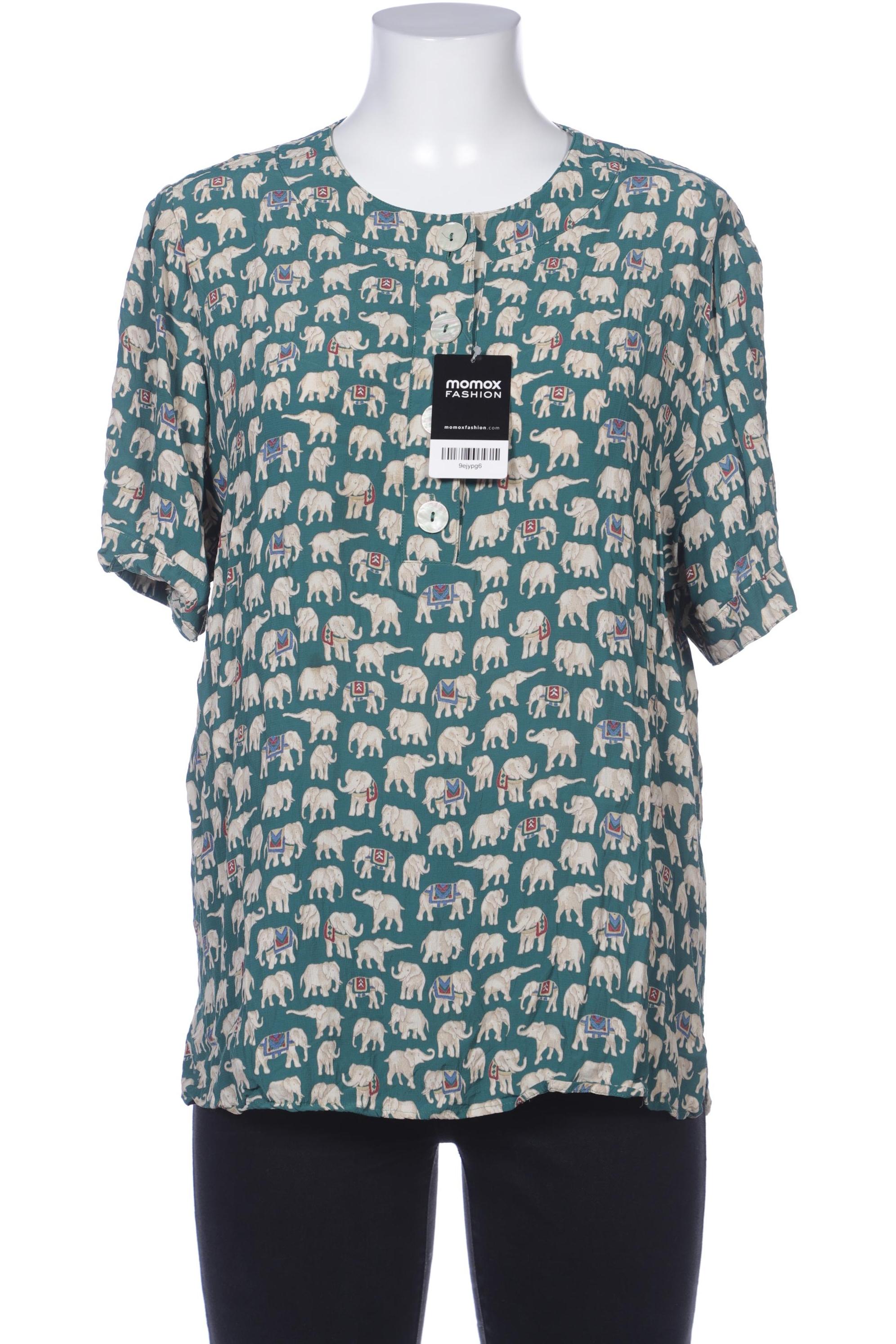 

Frank Walder Damen Bluse, grün, Gr. 46