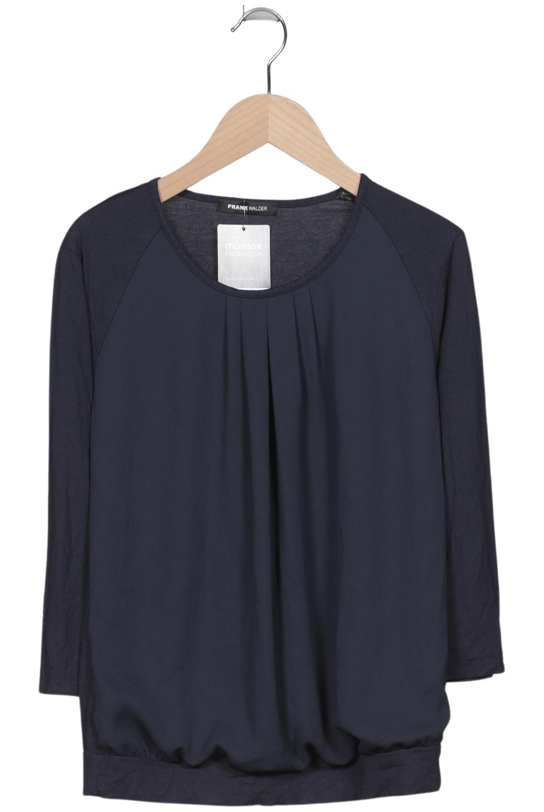 

Frank Walder Damen Langarmshirt, marineblau, Gr. 36