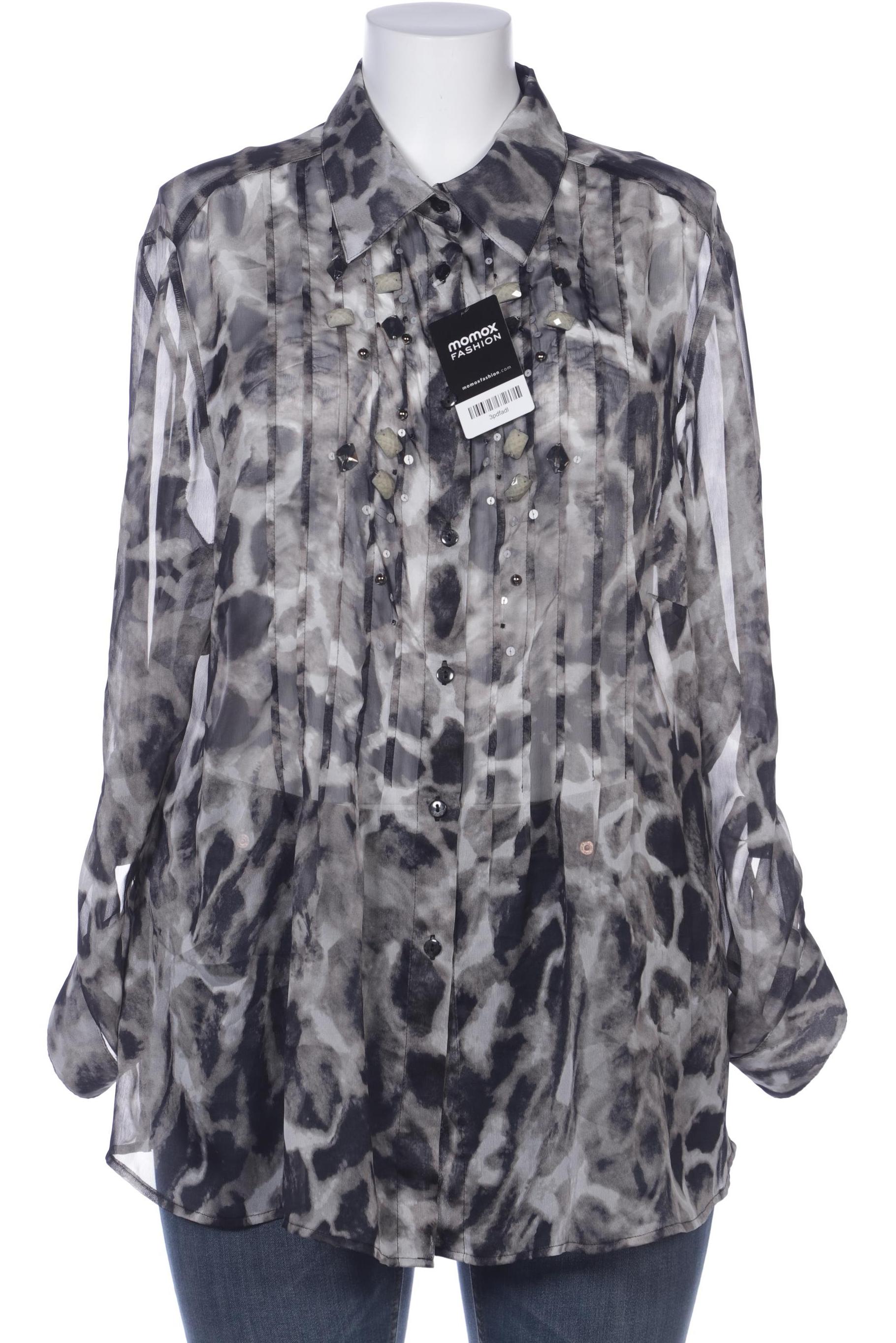 

Frank Walder Damen Bluse, grau, Gr. 48