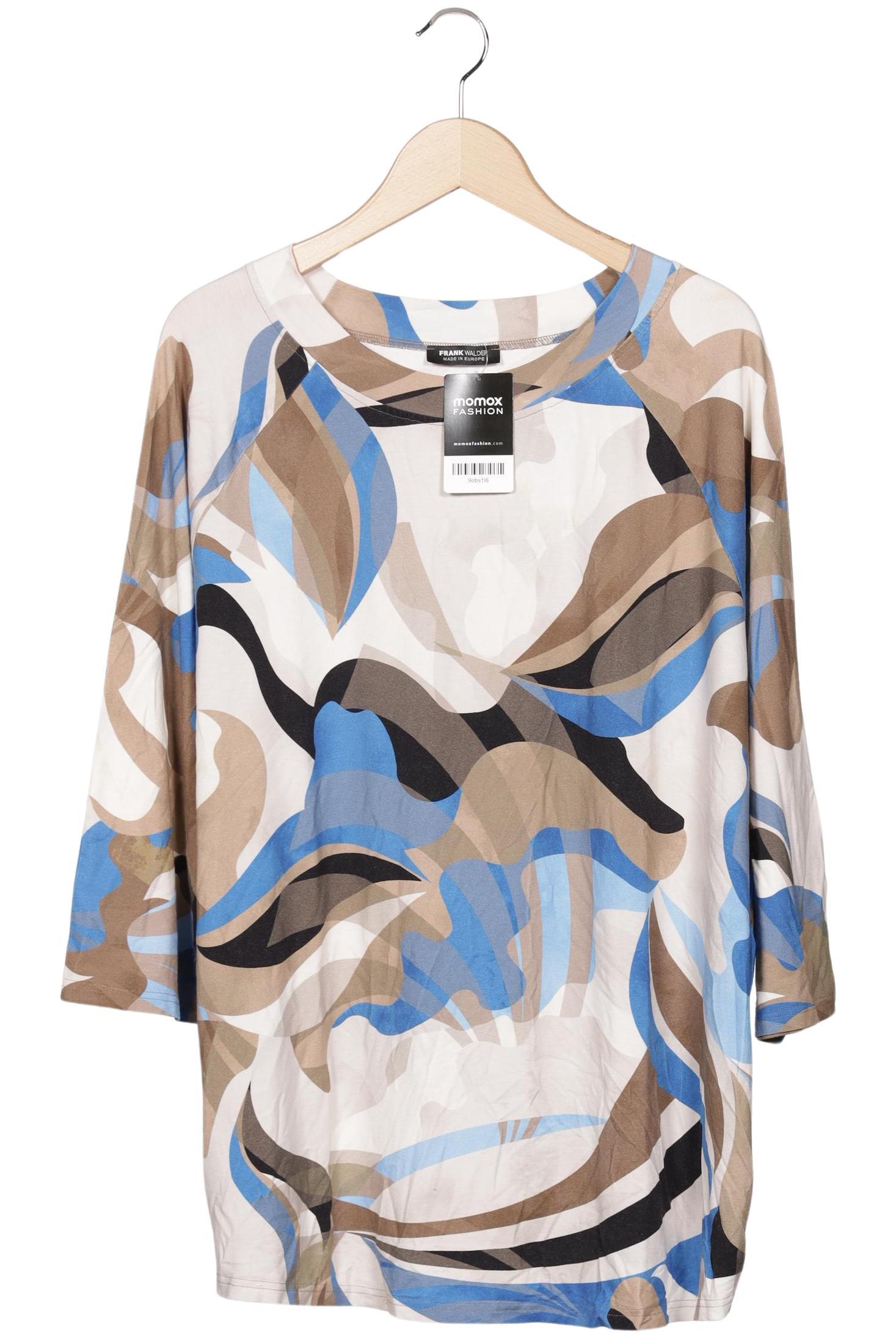 

Frank Walder Damen Langarmshirt, mehrfarbig, Gr. 52