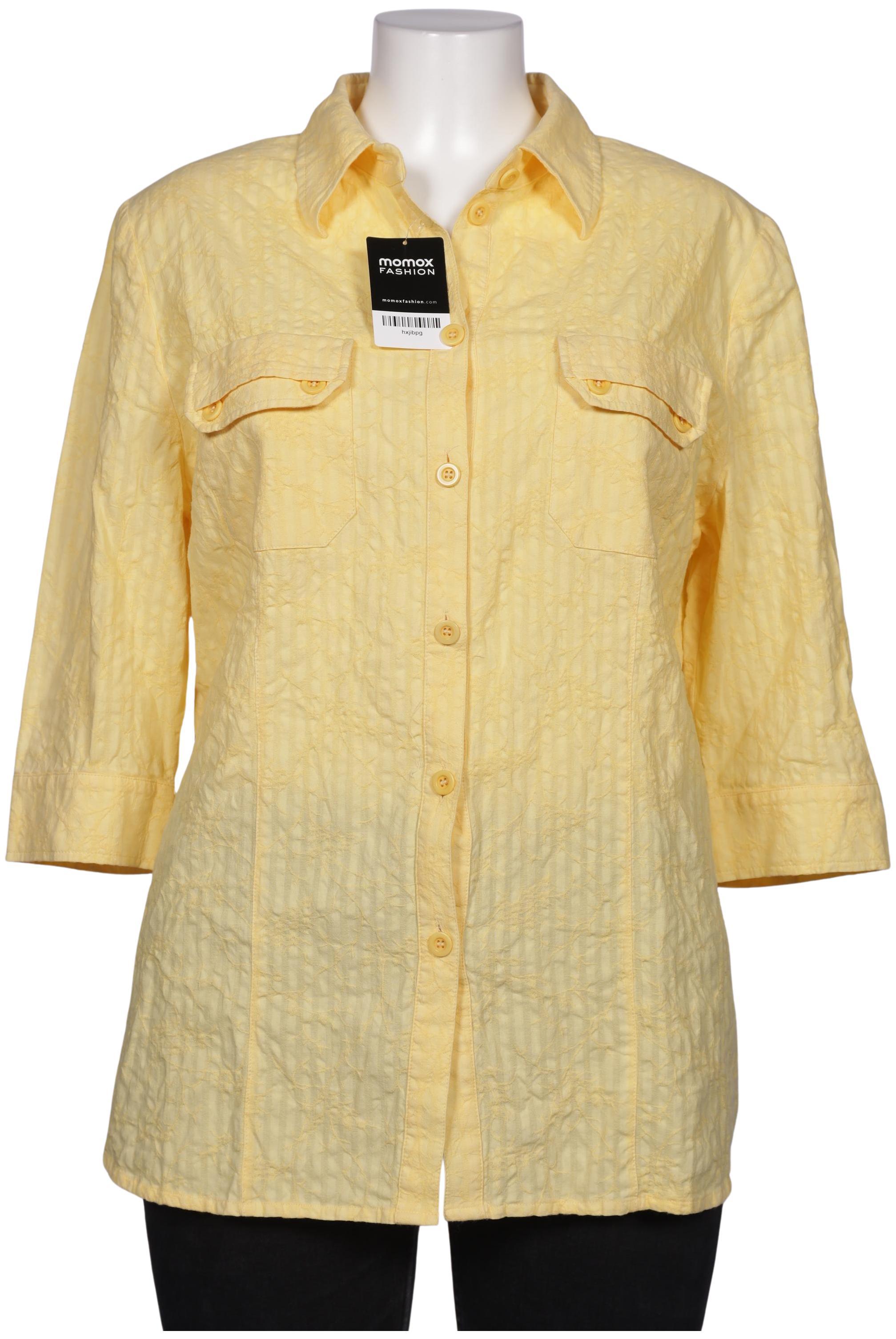 

Frank Walder Damen Bluse, gelb, Gr. 46