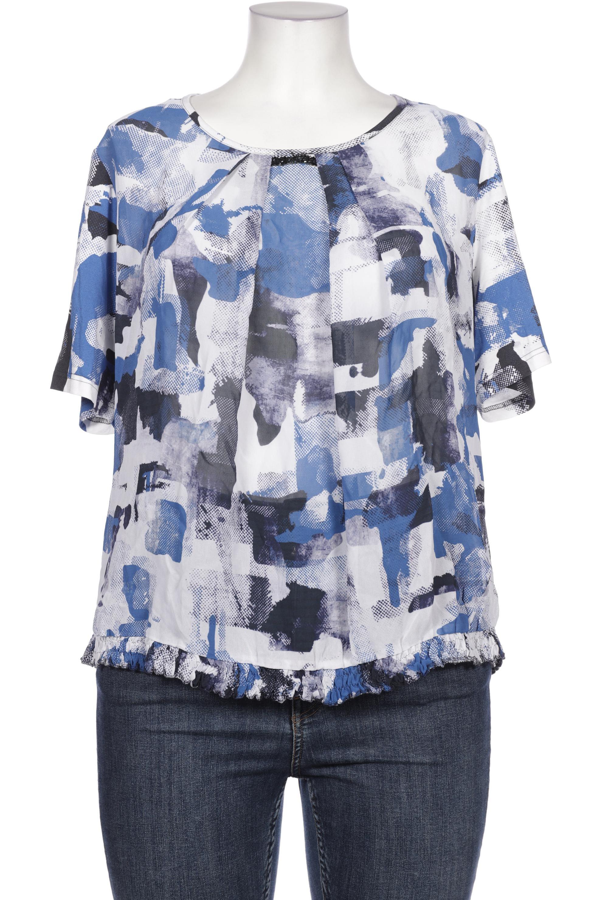 

Frank Walder Damen Bluse, blau, Gr. 48