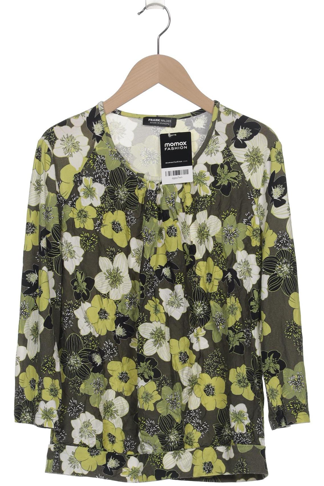 

Frank Walder Damen Langarmshirt, grün, Gr. 40