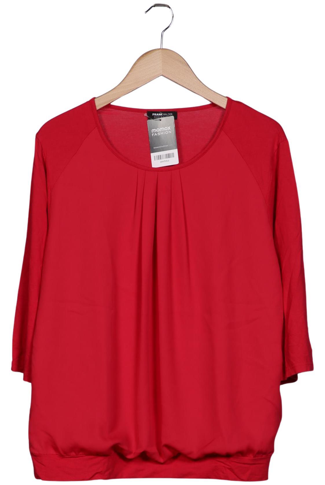 

Frank Walder Damen Langarmshirt, rot, Gr. 46