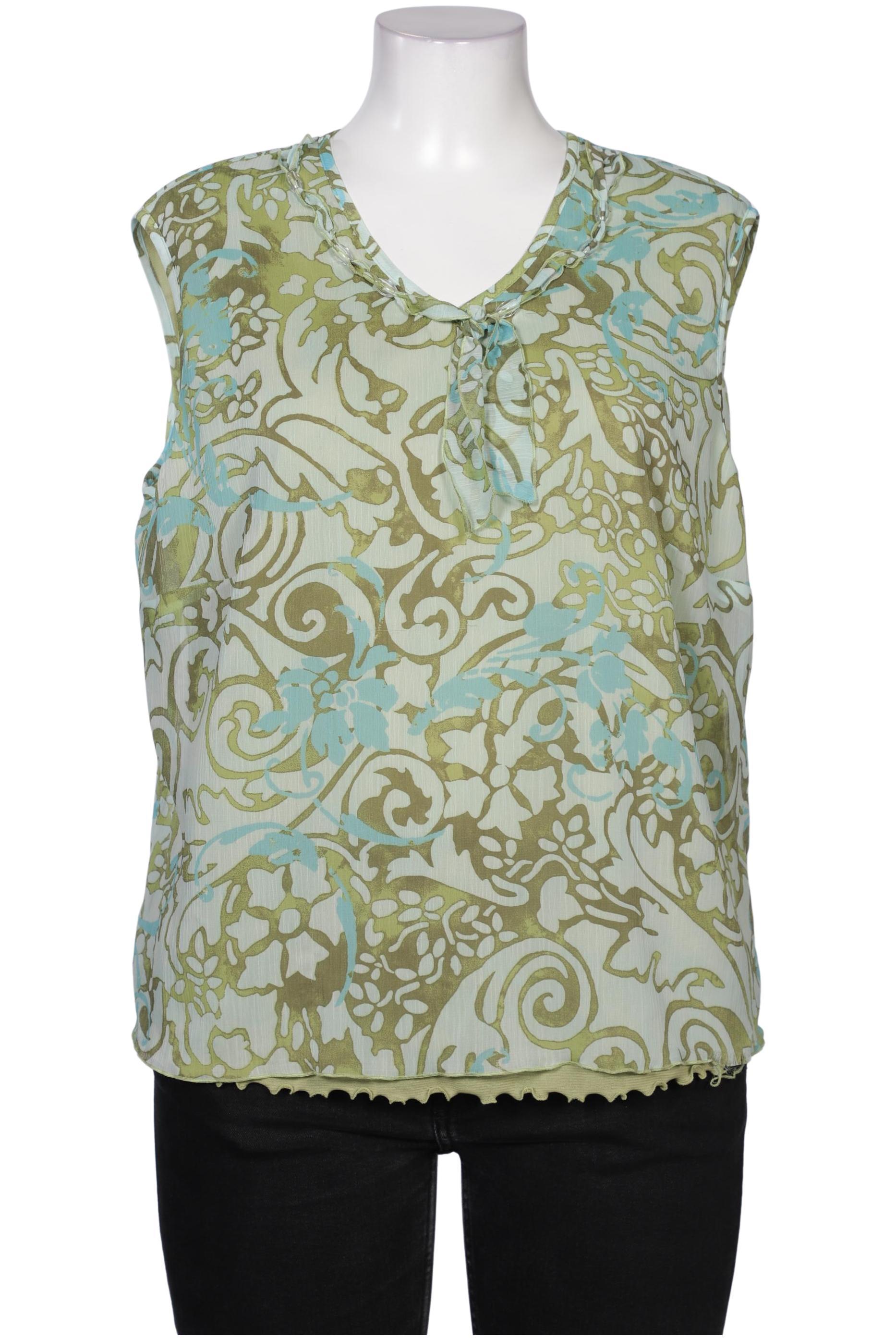 

Frank Walder Damen Bluse, hellgrün, Gr. 48