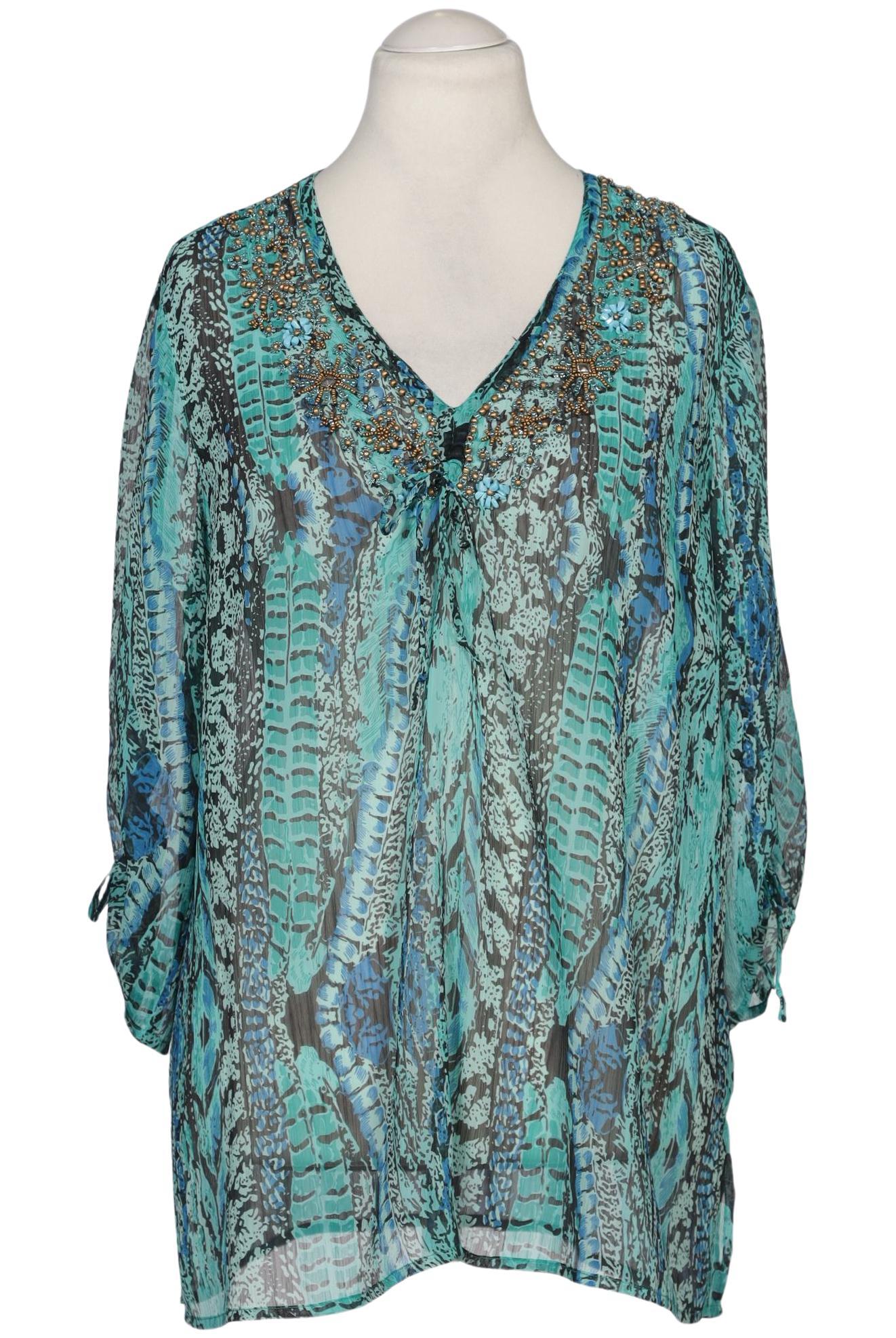 

Frank Walder Damen Bluse, türkis, Gr. 42