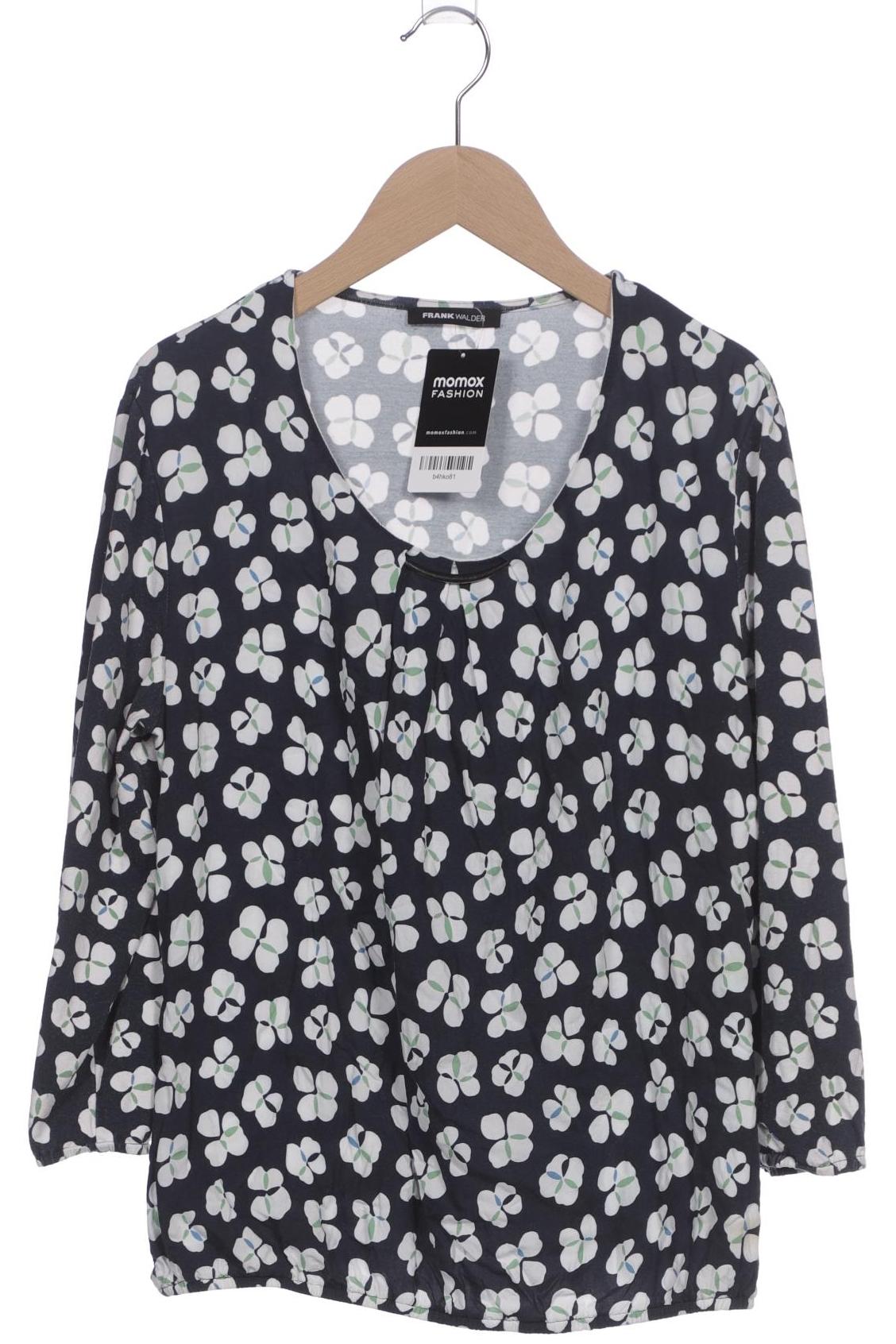 

Frank Walder Damen Langarmshirt, marineblau, Gr. 38