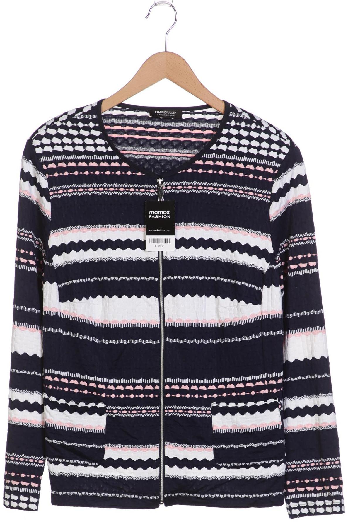 

FRANK WALDER Damen Strickjacke, marineblau