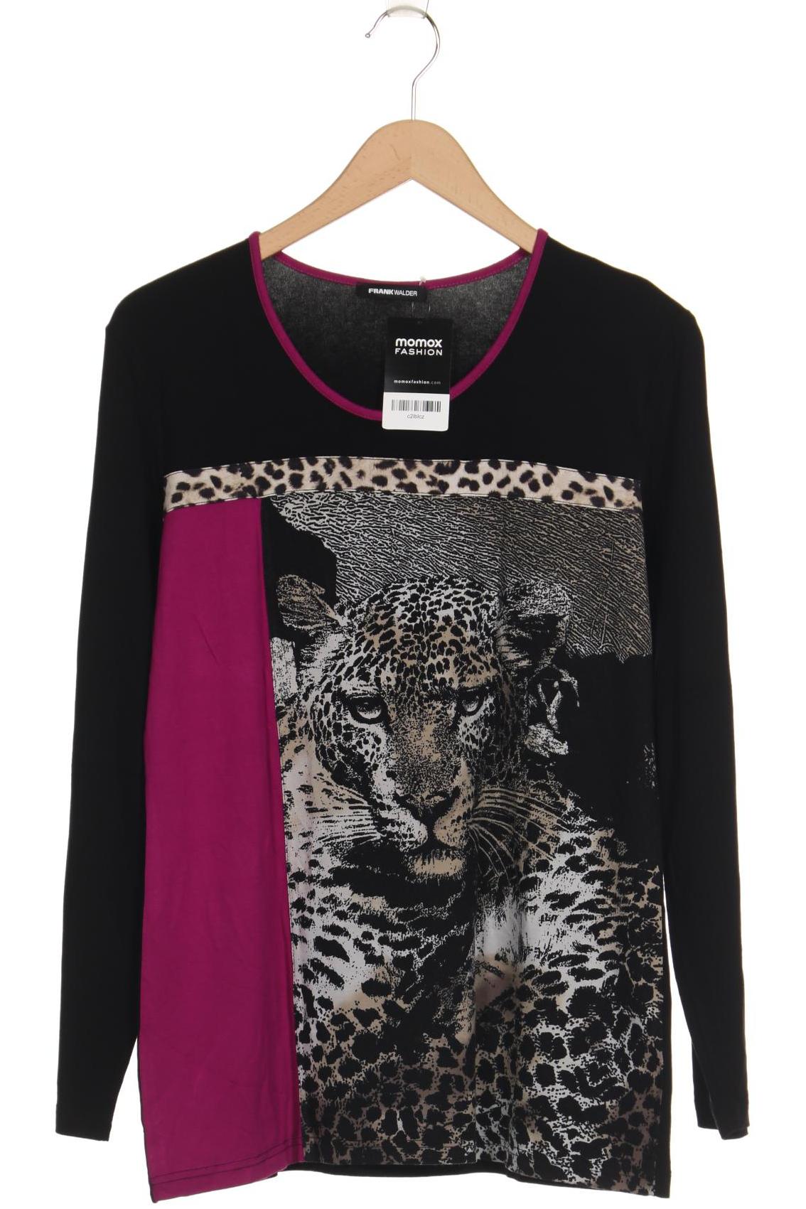 

Frank Walder Damen Langarmshirt, schwarz, Gr. 42