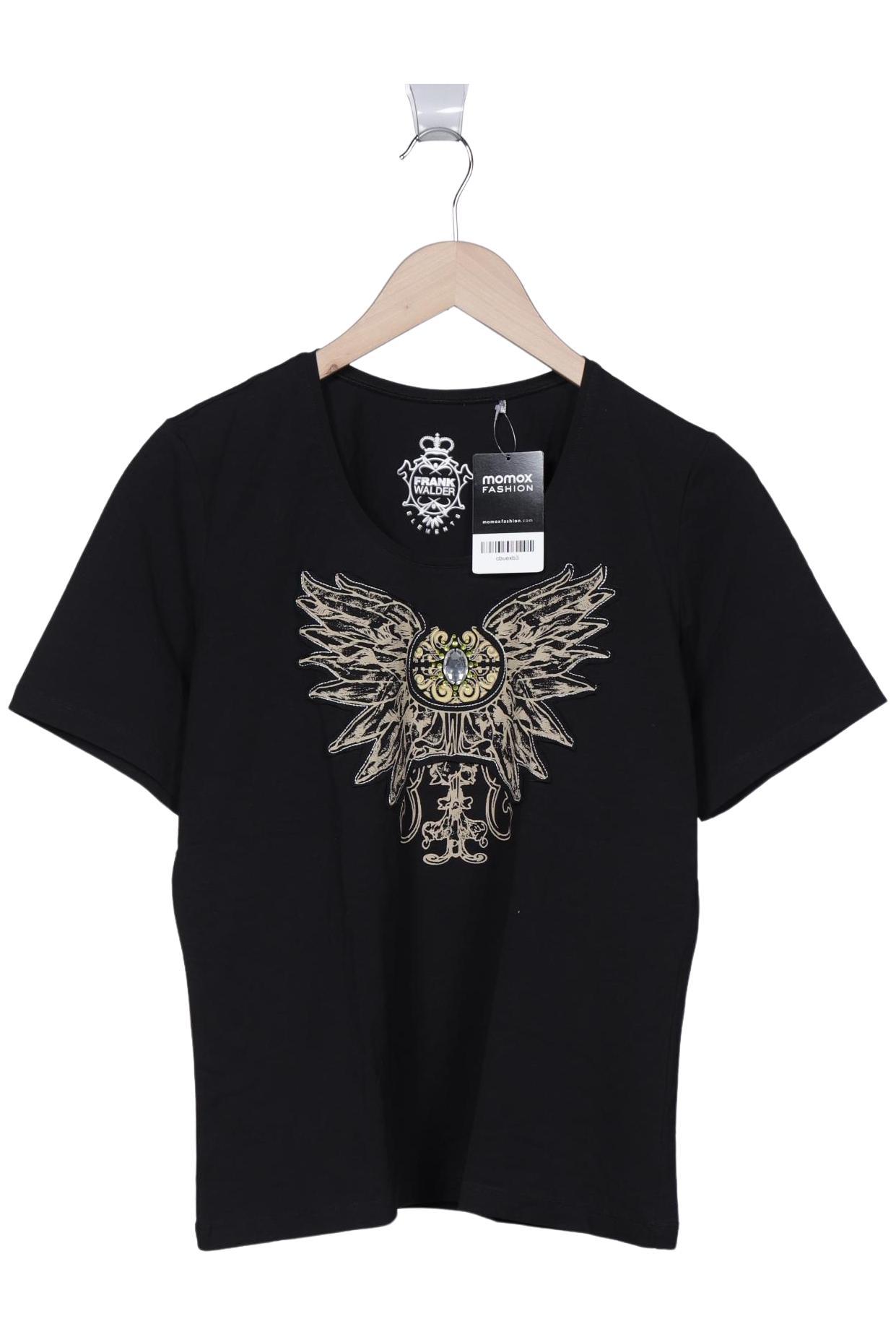 

Frank Walder Damen T-Shirt, schwarz, Gr. 42