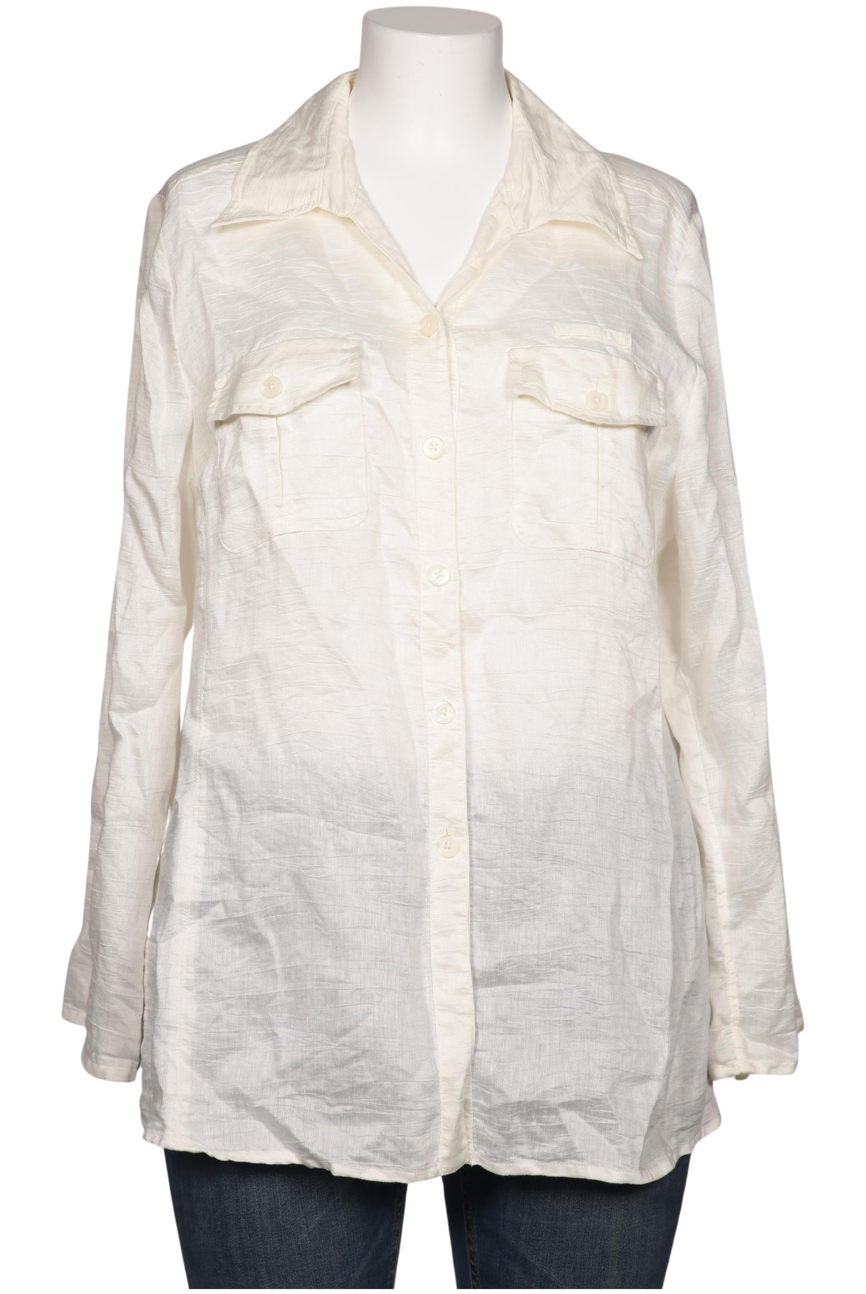 

Frank Walder Damen Bluse, cremeweiß, Gr. 46