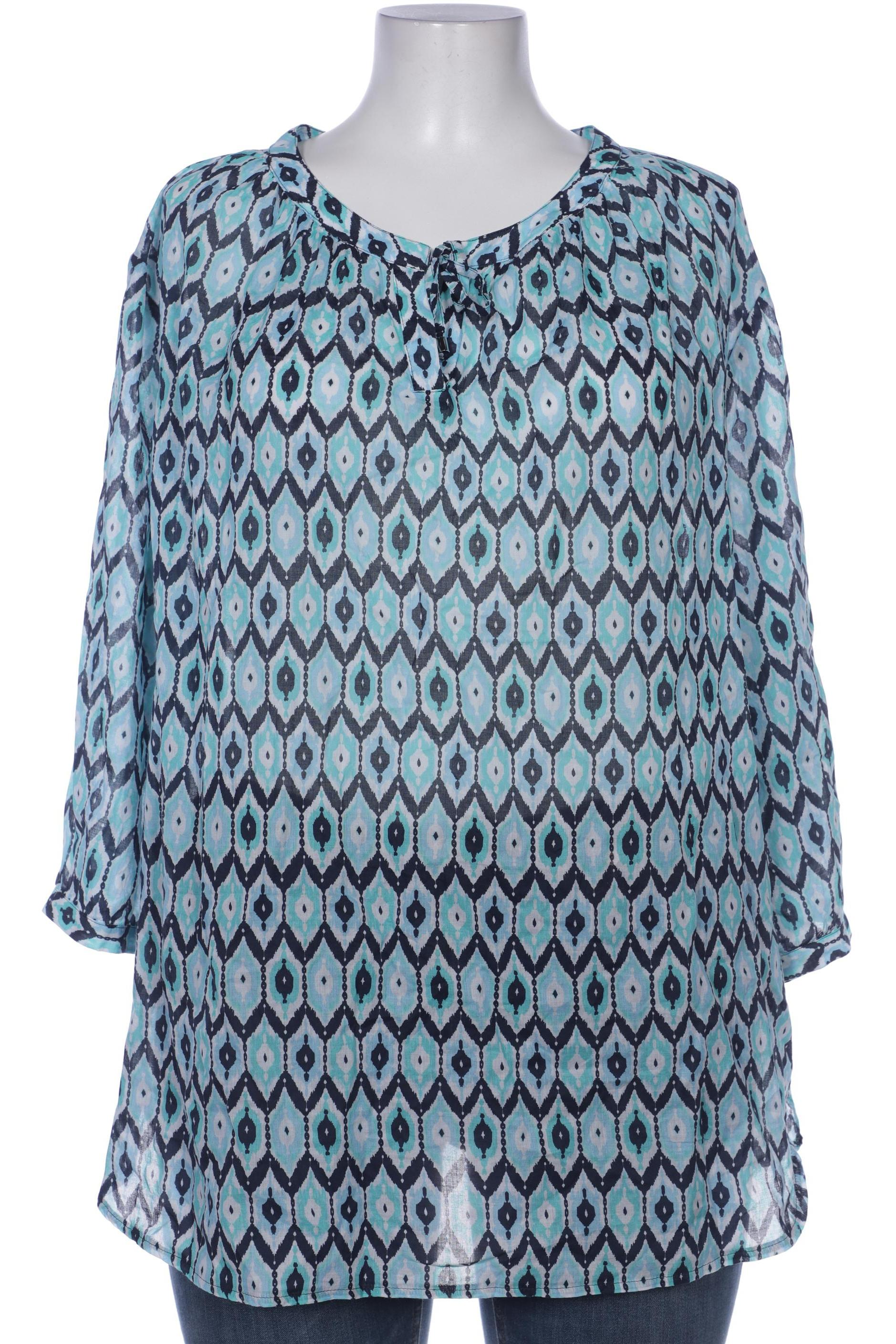 

Frank Walder Damen Bluse, hellblau, Gr. 50