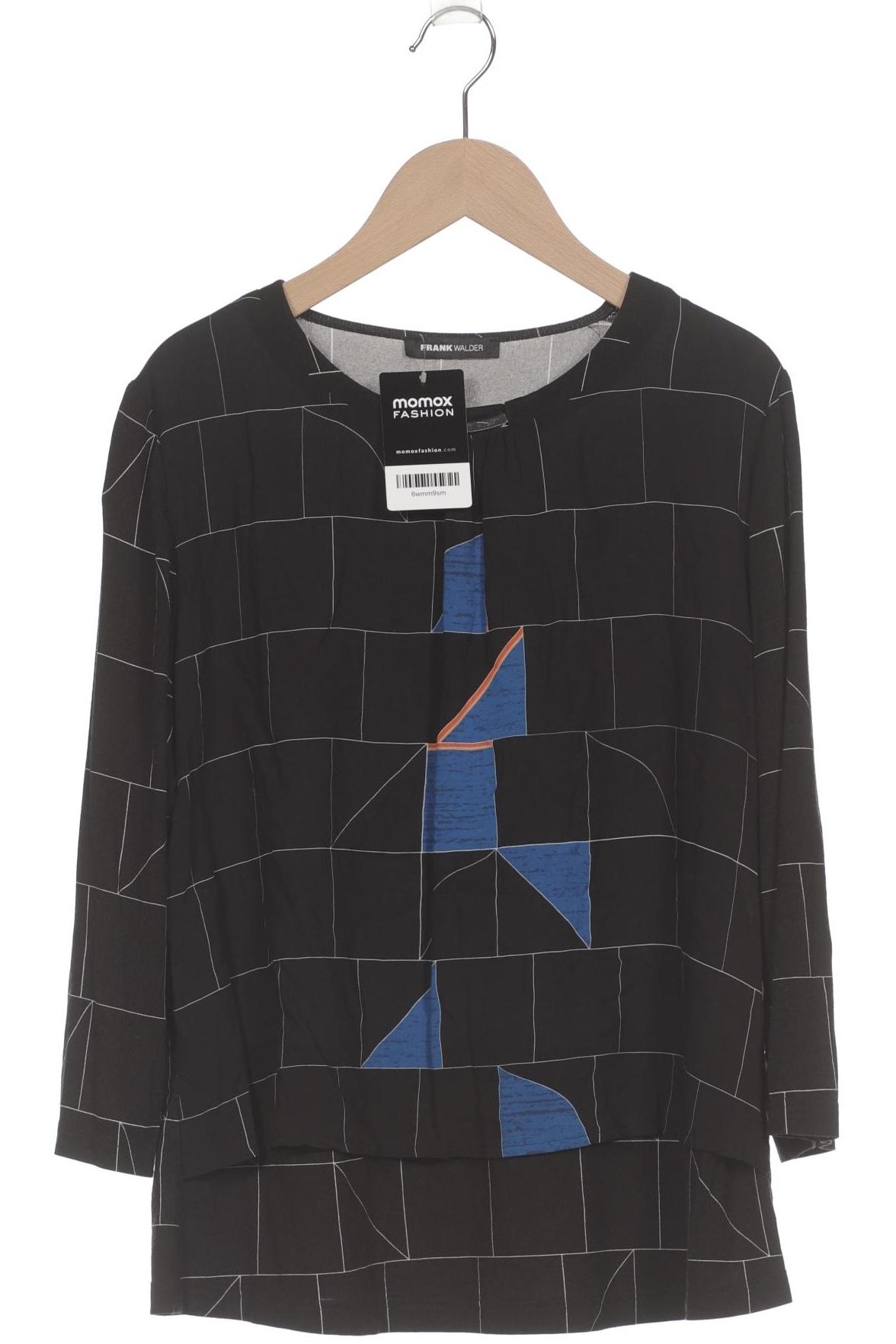 

Frank Walder Damen Langarmshirt, schwarz, Gr. 40