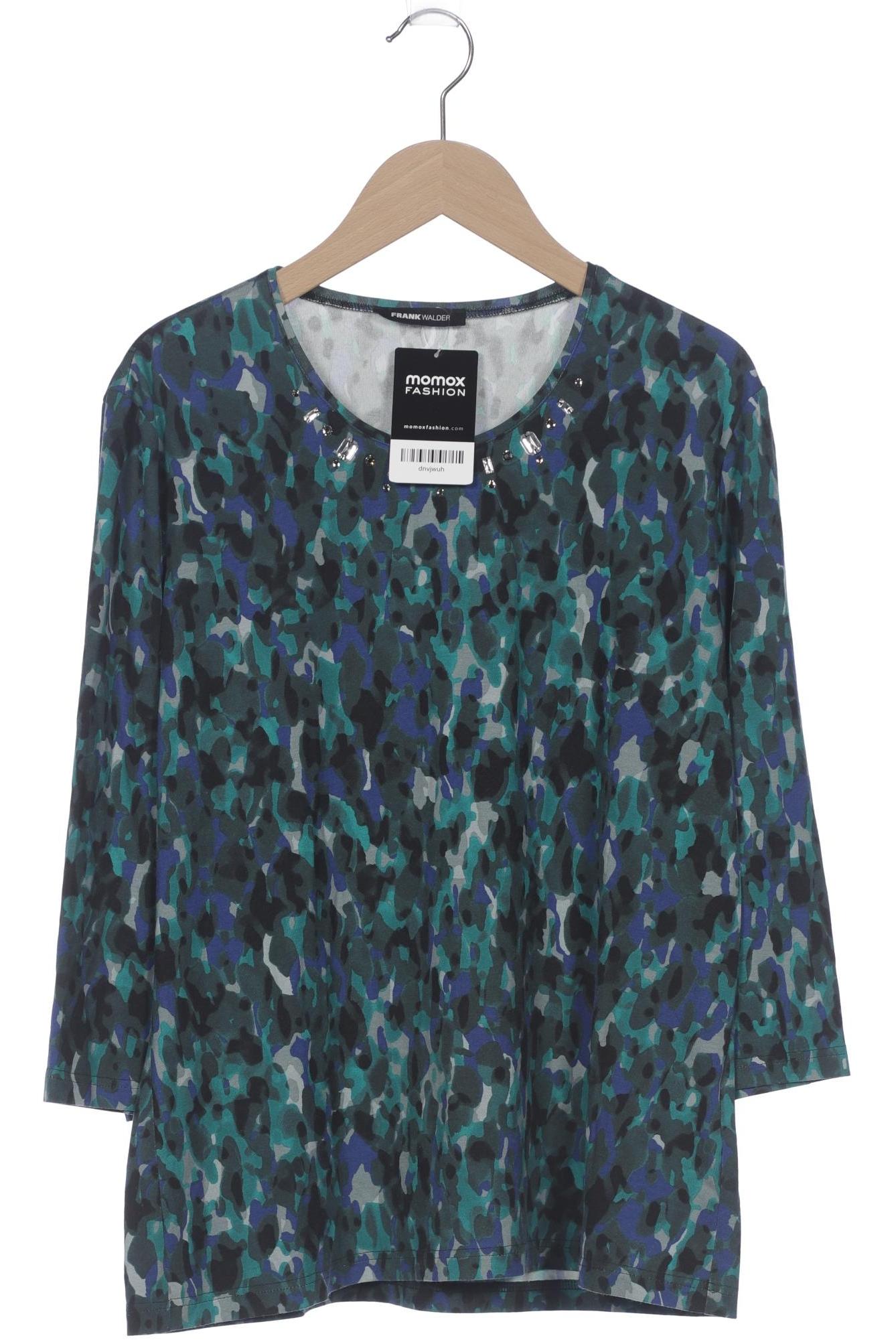 

Frank Walder Damen Langarmshirt, grün, Gr. 42
