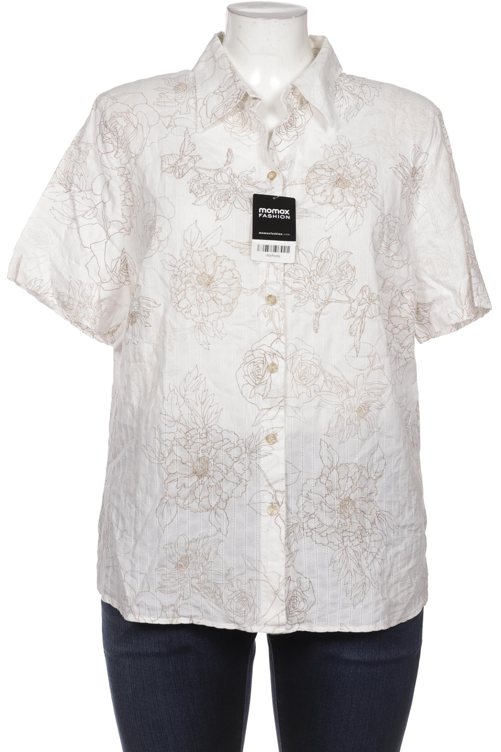 

Frank Walder Damen Bluse, cremeweiß, Gr. 48