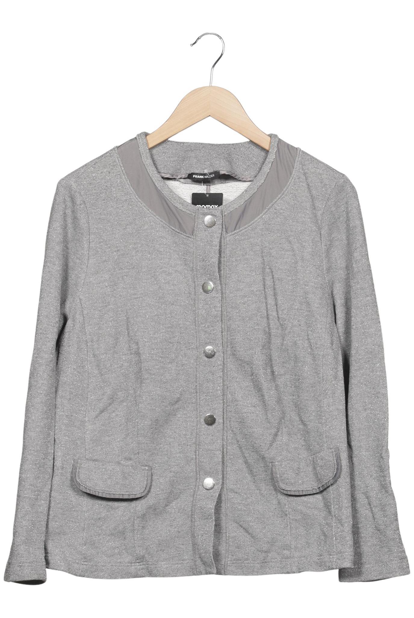 

Frank Walder Damen Strickjacke, grau, Gr. 48