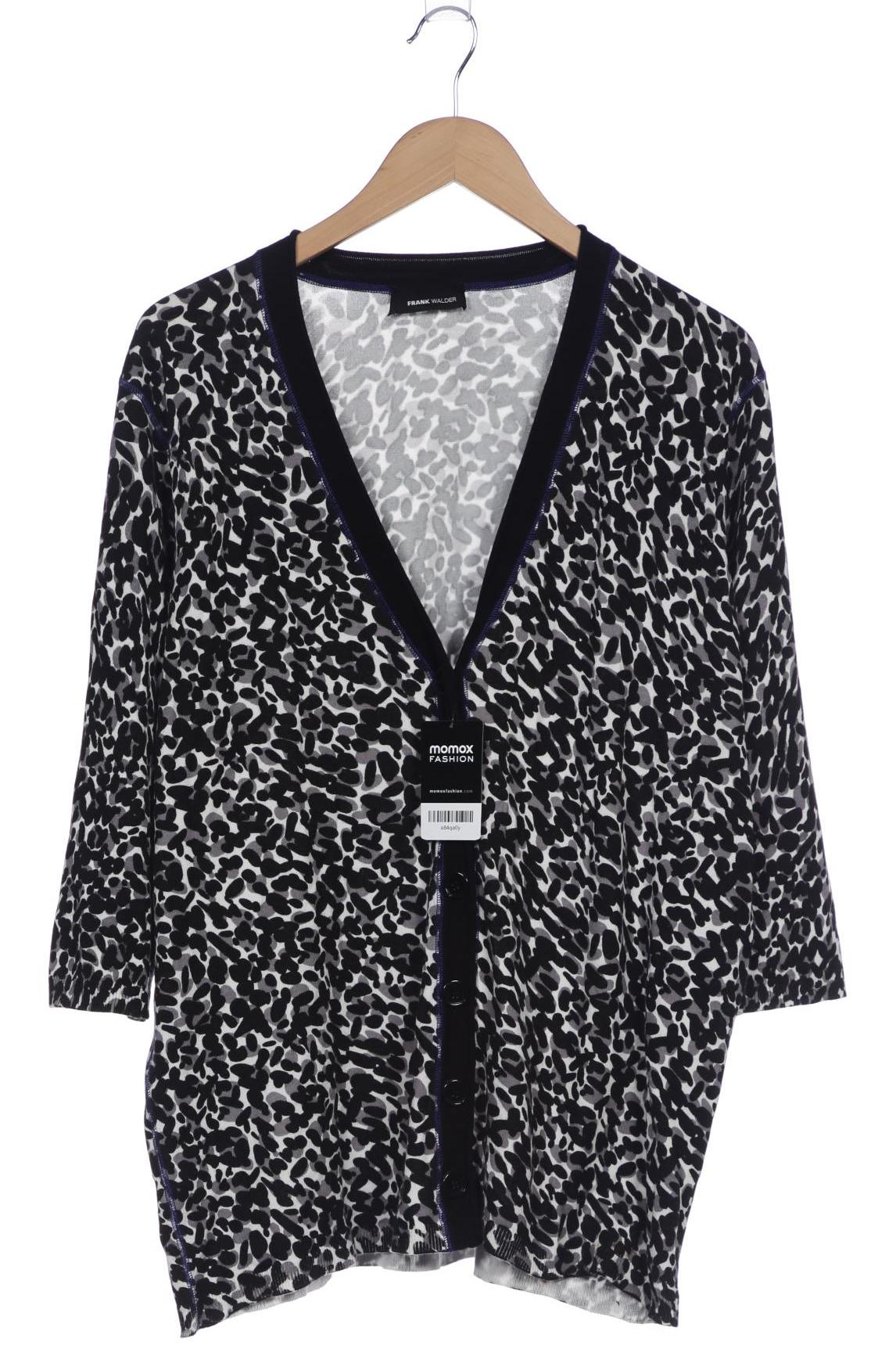 

Frank Walder Damen Strickjacke, schwarz, Gr. 48