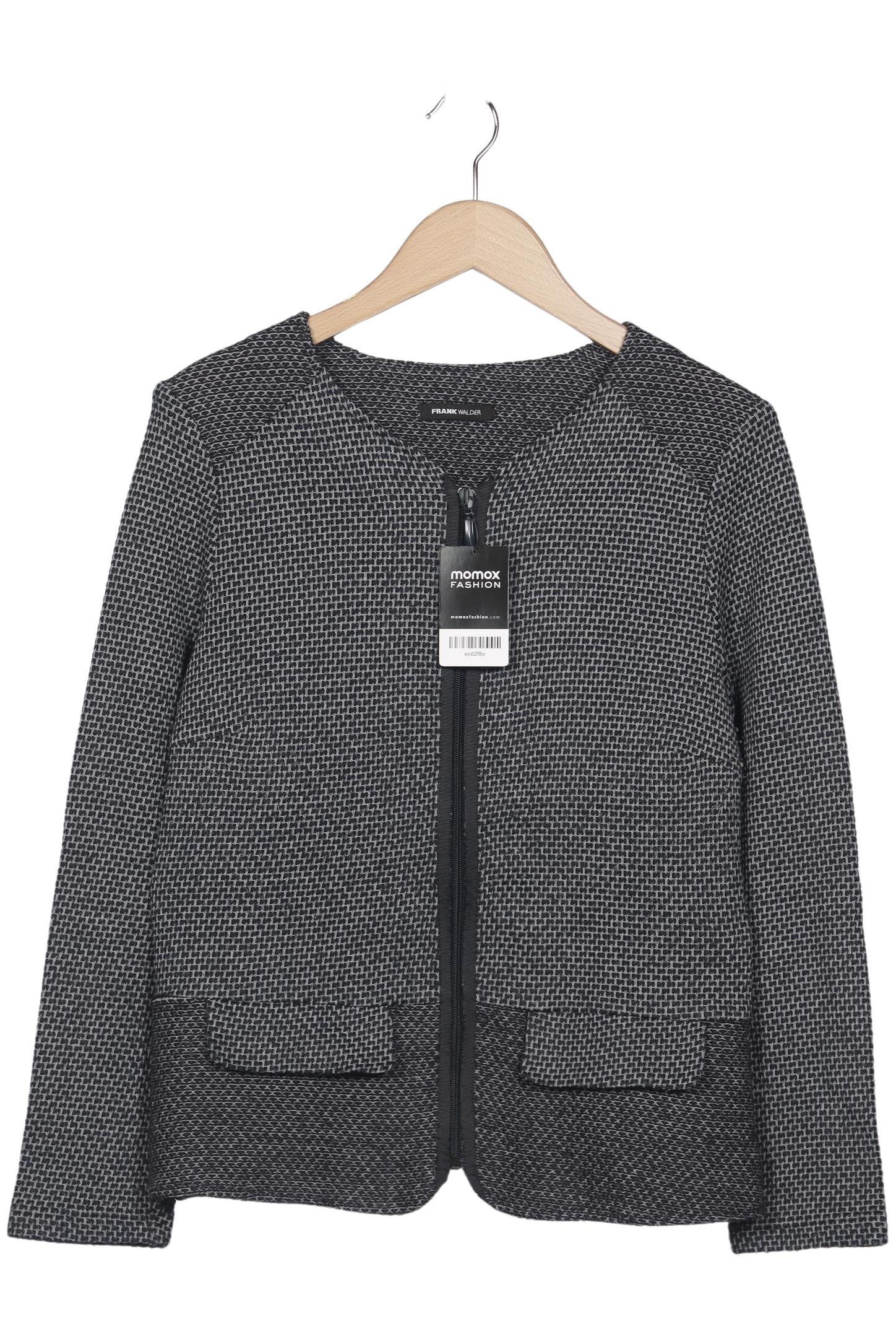 

Frank Walder Damen Strickjacke, grau, Gr. 44