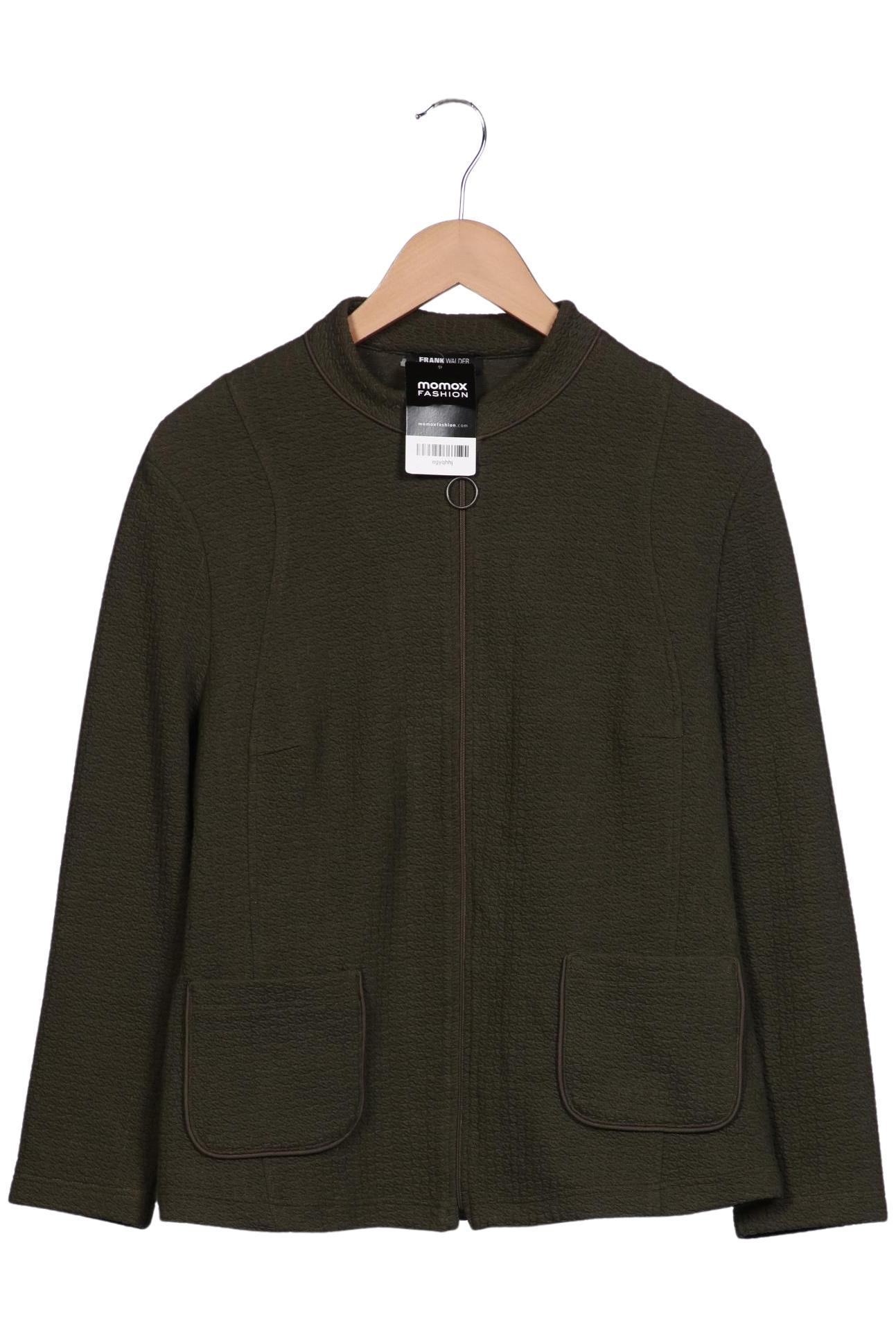 

Frank Walder Damen Strickjacke, grün, Gr. 38