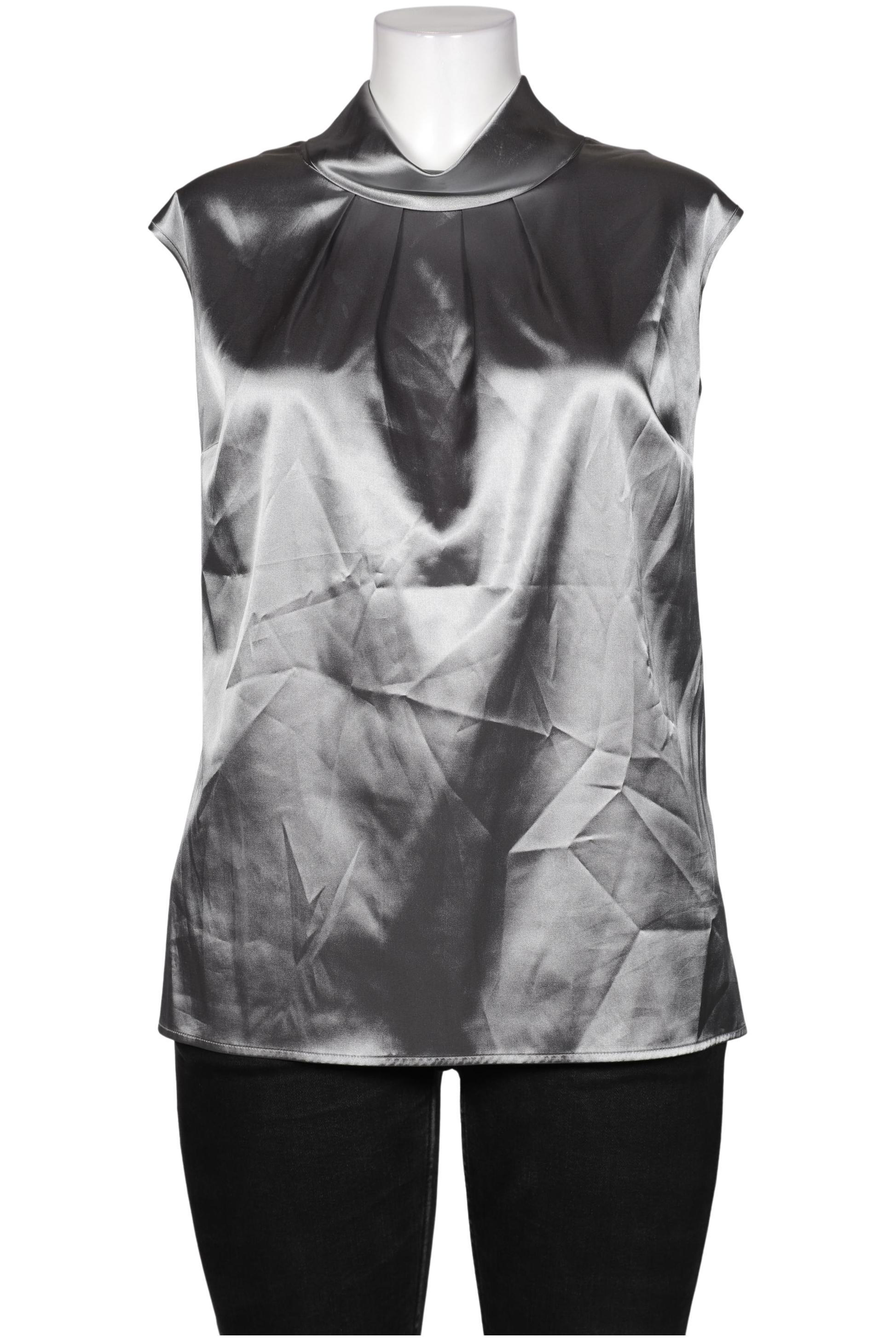 

Frank Walder Damen Bluse, silber, Gr. 44