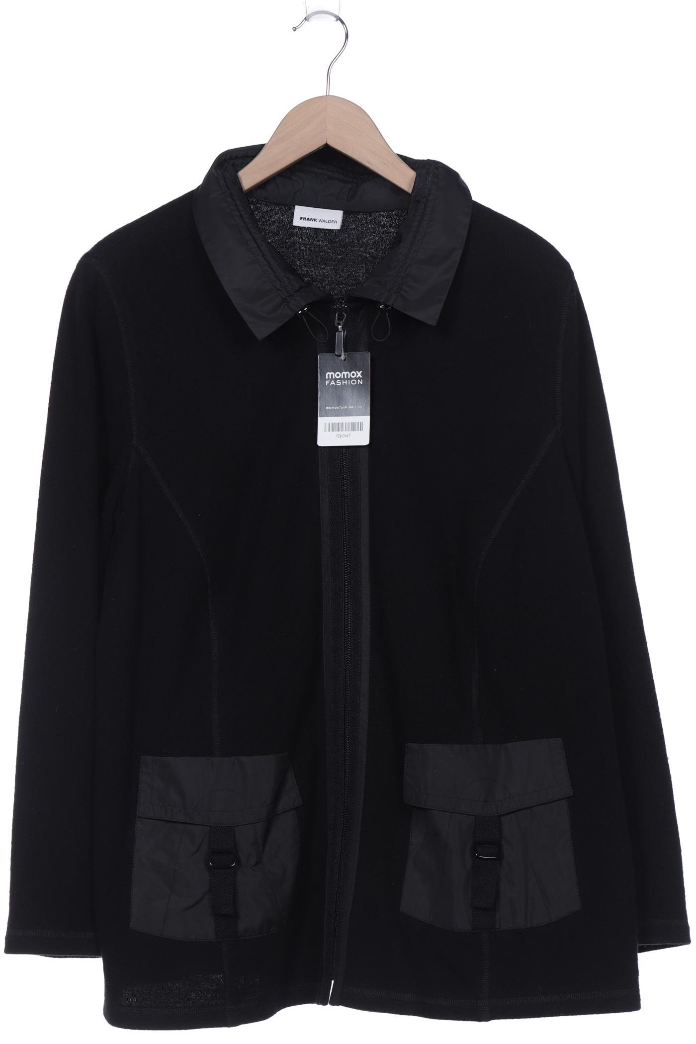 

Frank Walder Damen Strickjacke, schwarz, Gr. 50