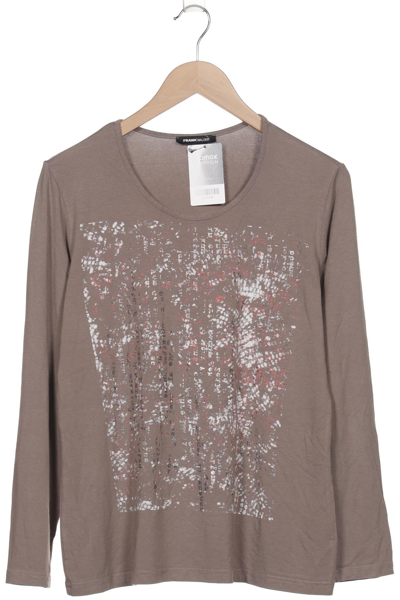 

Frank Walder Damen Langarmshirt, grau, Gr. 42