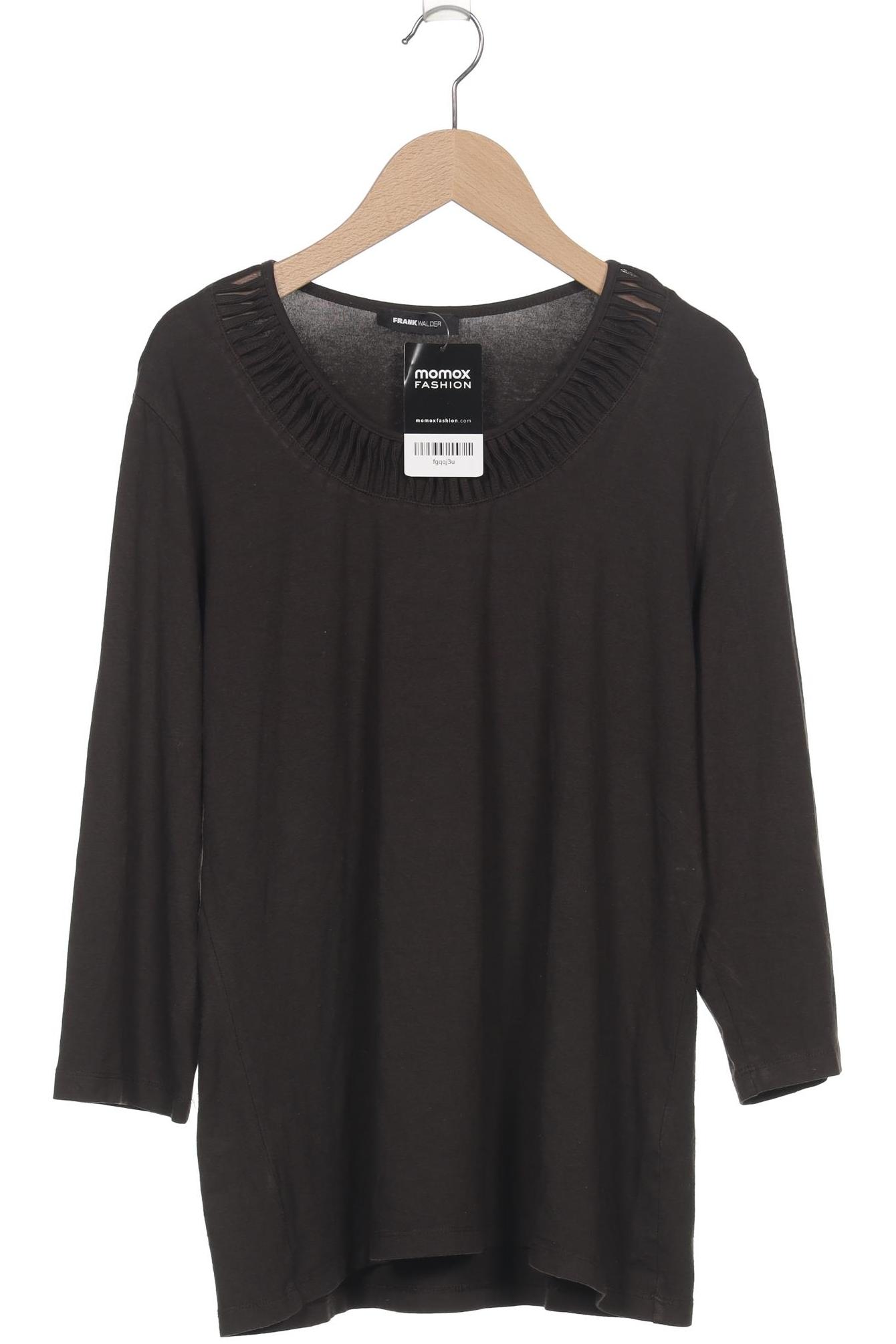 

Frank Walder Damen Langarmshirt, schwarz, Gr. 42