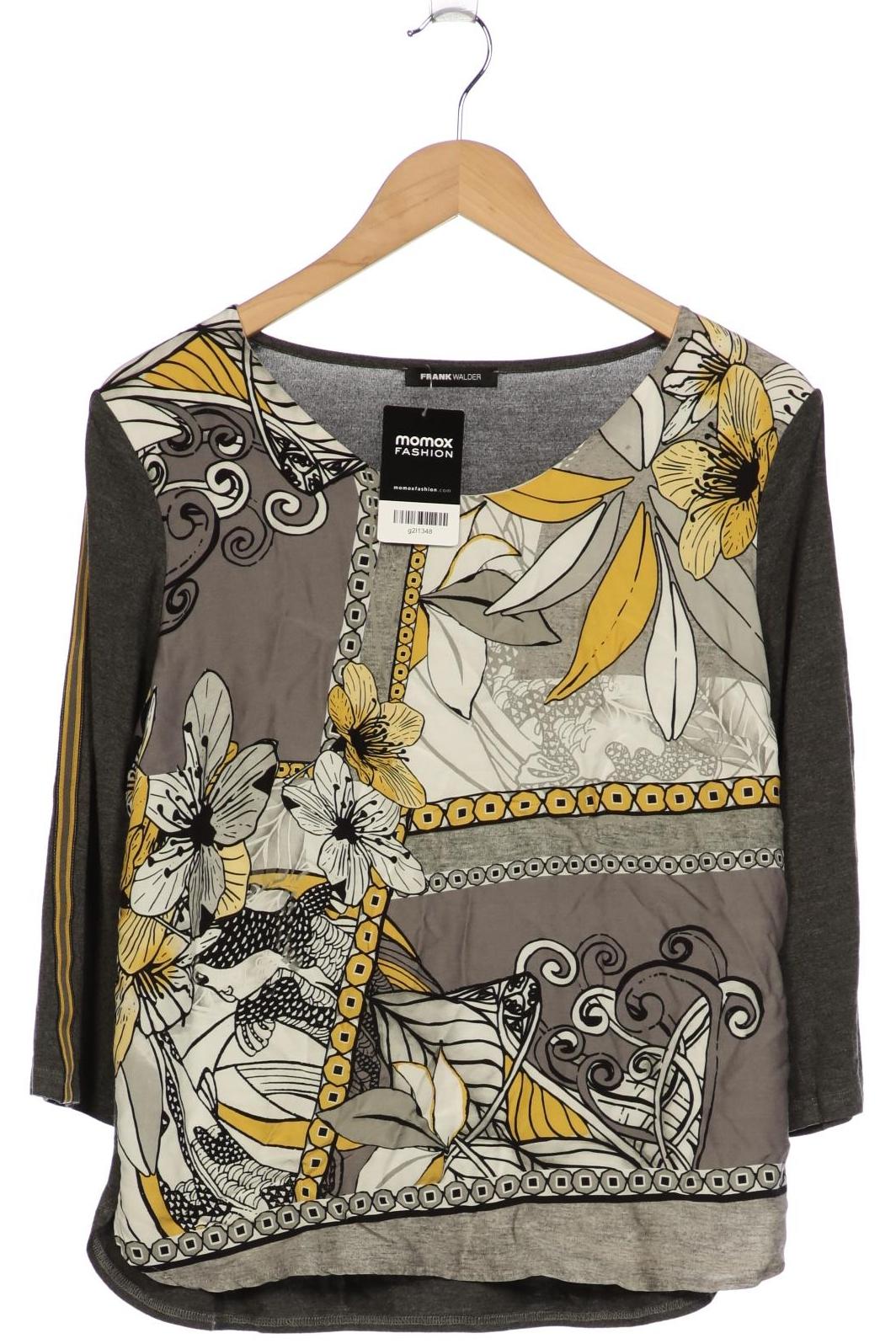 

Frank Walder Damen Langarmshirt, grau, Gr. 40