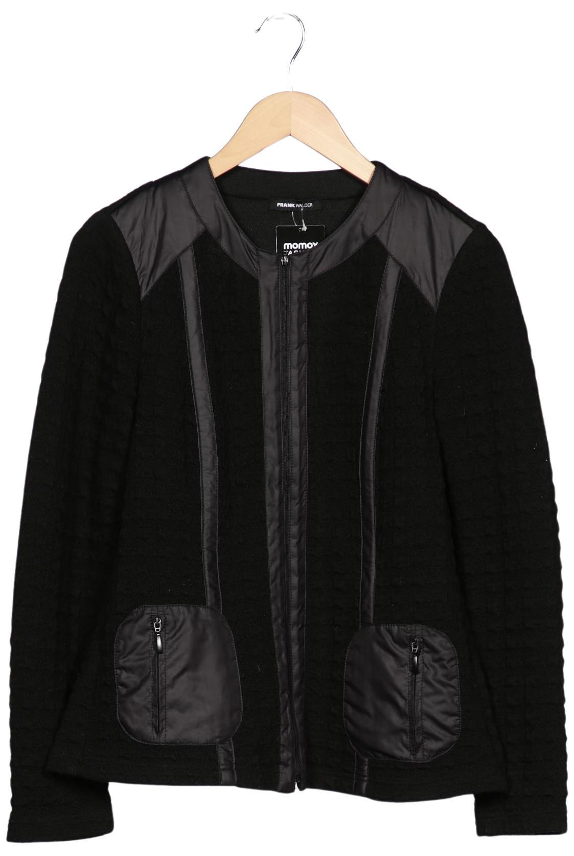 

Frank Walder Damen Strickjacke, schwarz, Gr. 40