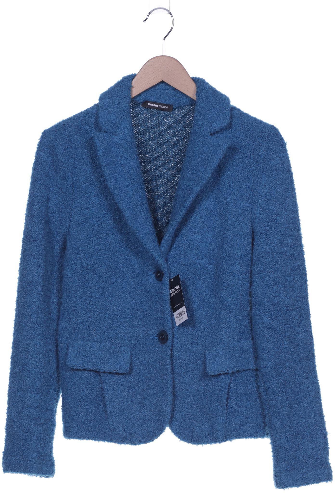 

Frank Walder Damen Strickjacke, blau, Gr. 40
