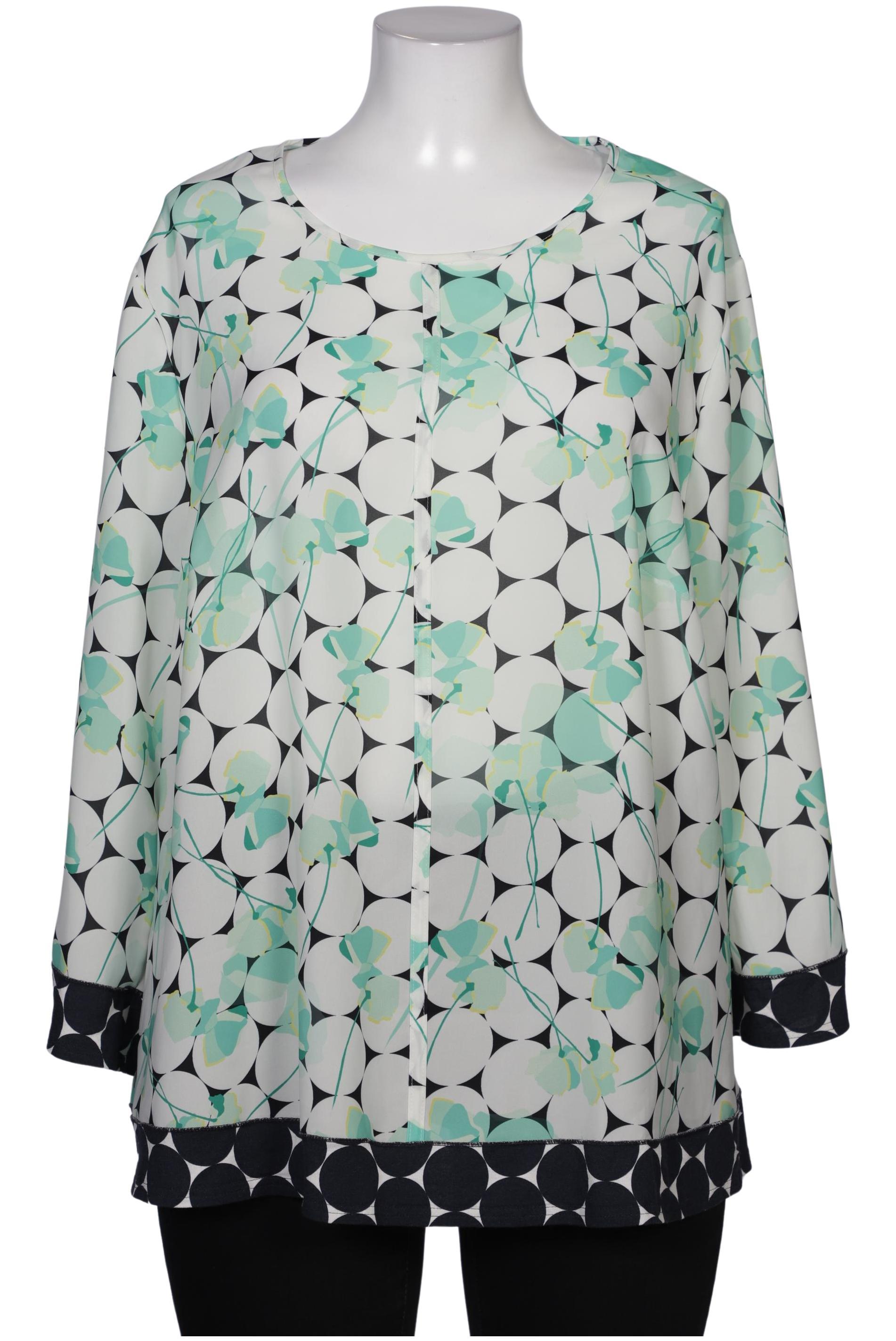 

Frank Walder Damen Bluse, grün, Gr. 50