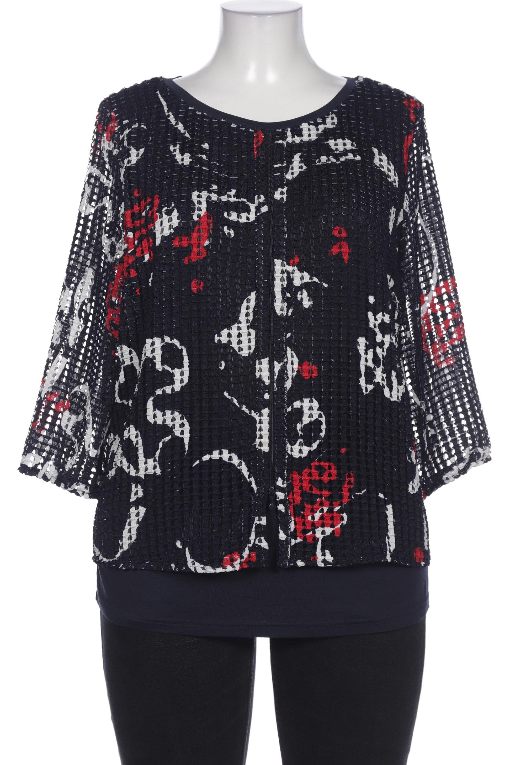 

Frank Walder Damen Bluse, marineblau, Gr. 42