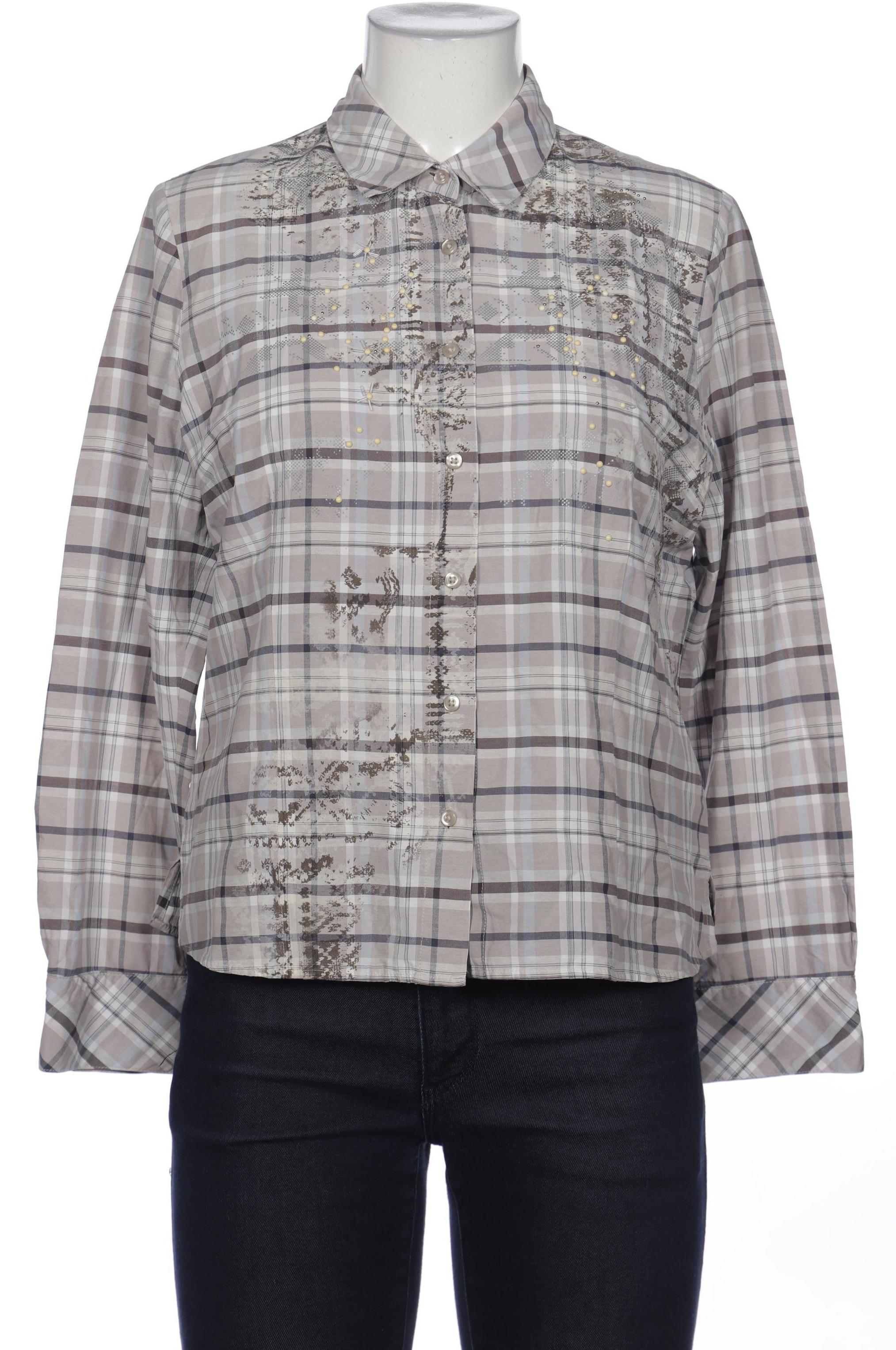 

Frank Walder Damen Bluse, grau, Gr. 40