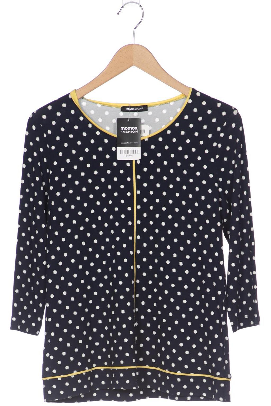 

FRANK WALDER Damen Langarmshirt, marineblau