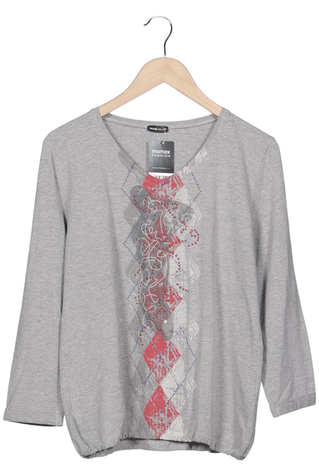 

Frank Walder Damen Langarmshirt, grau, Gr. 46
