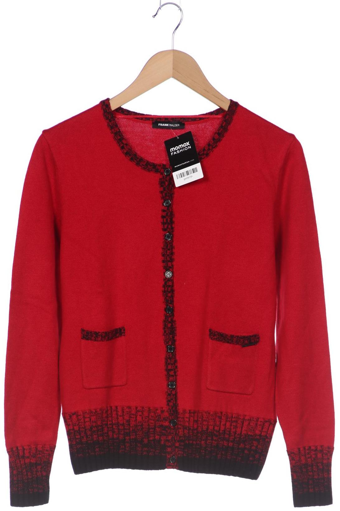 

Frank Walder Damen Strickjacke, rot, Gr. 38