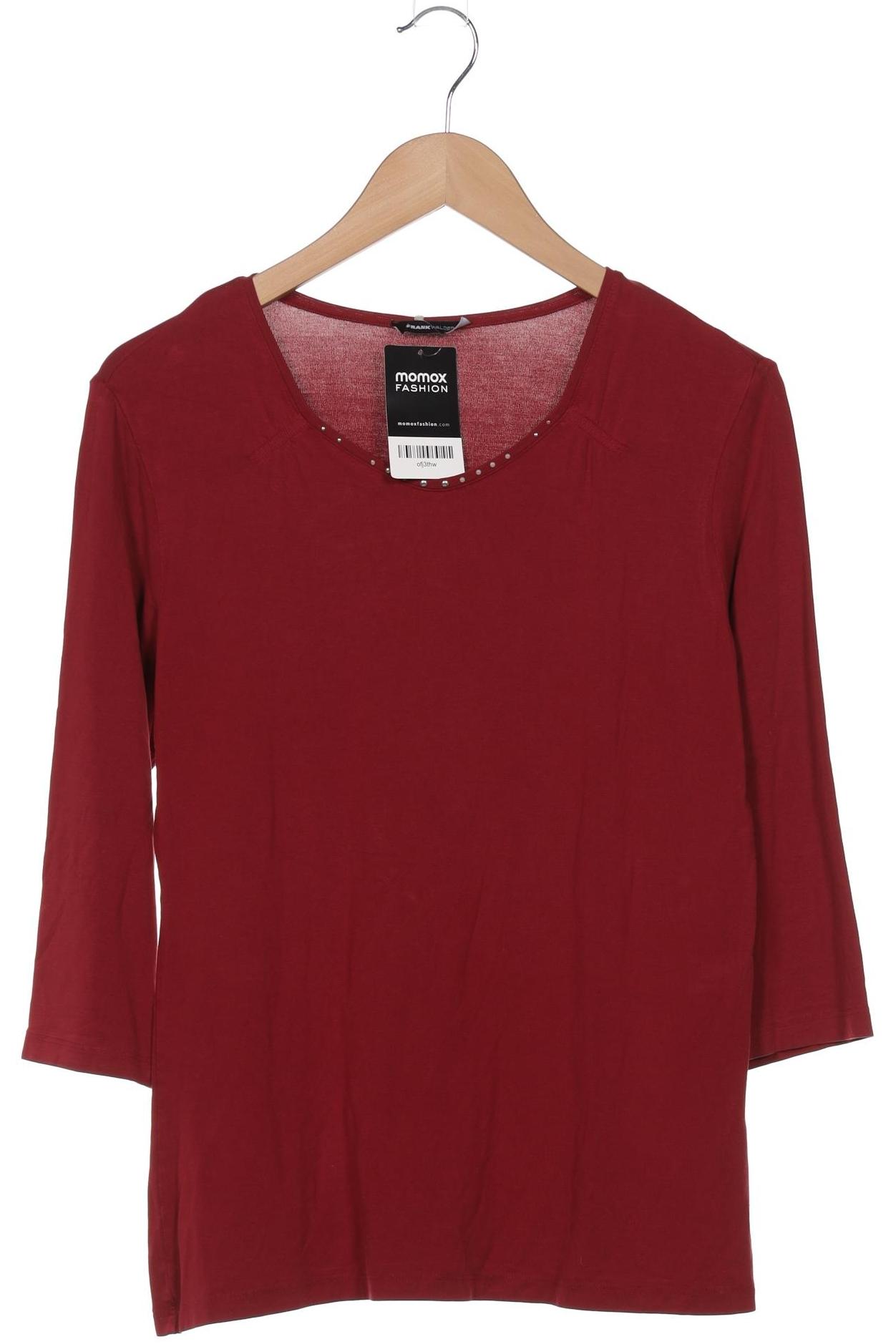 

Frank Walder Damen Langarmshirt, rot, Gr. 38