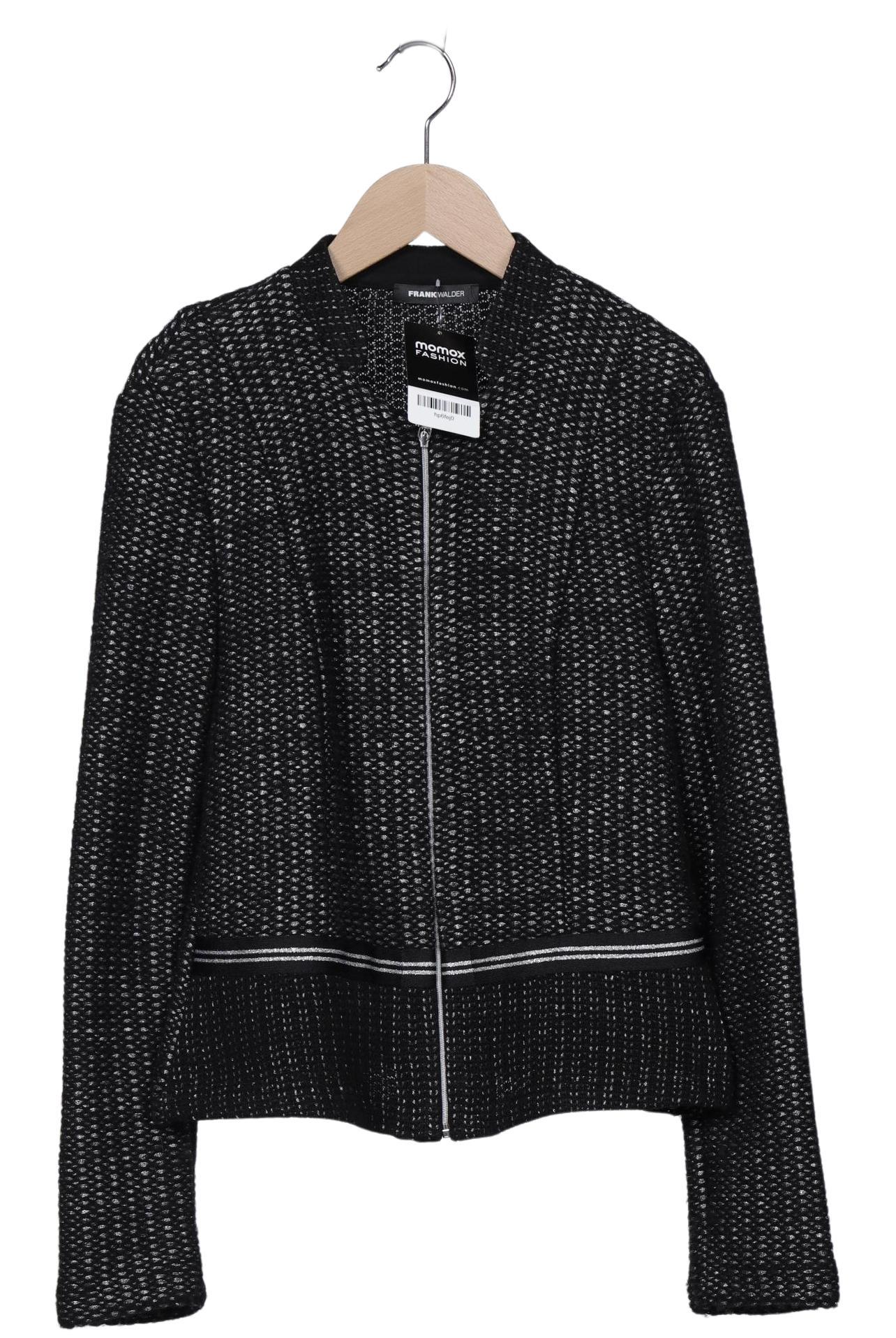 

Frank Walder Damen Strickjacke, schwarz, Gr. 36