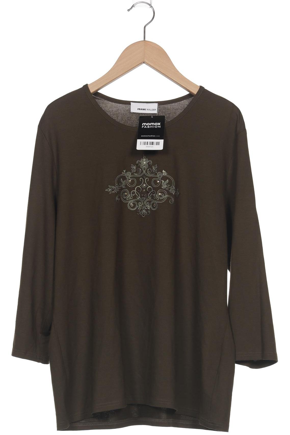 

Frank Walder Damen Langarmshirt, grün, Gr. 42
