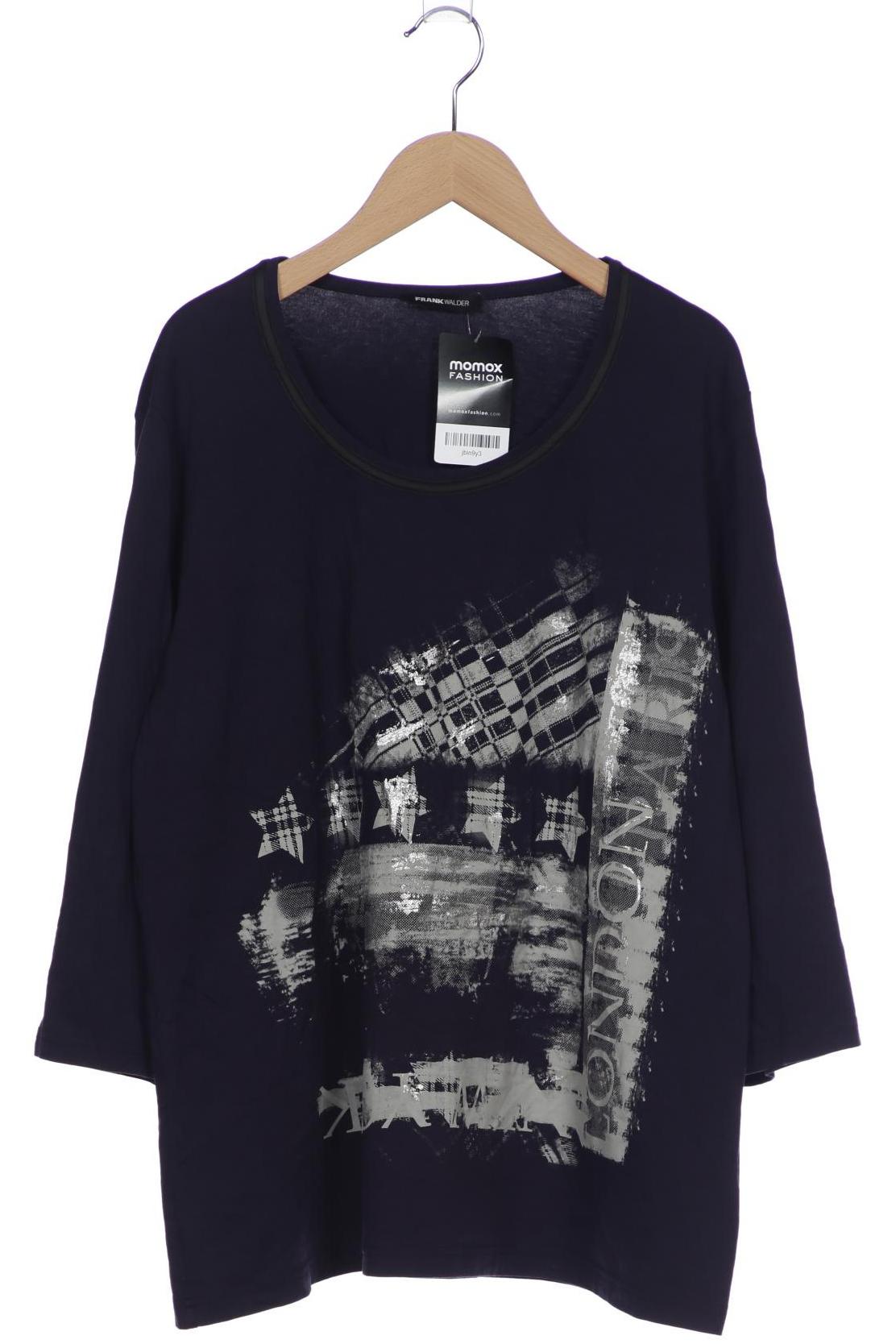

Frank Walder Damen Langarmshirt, marineblau, Gr. 46